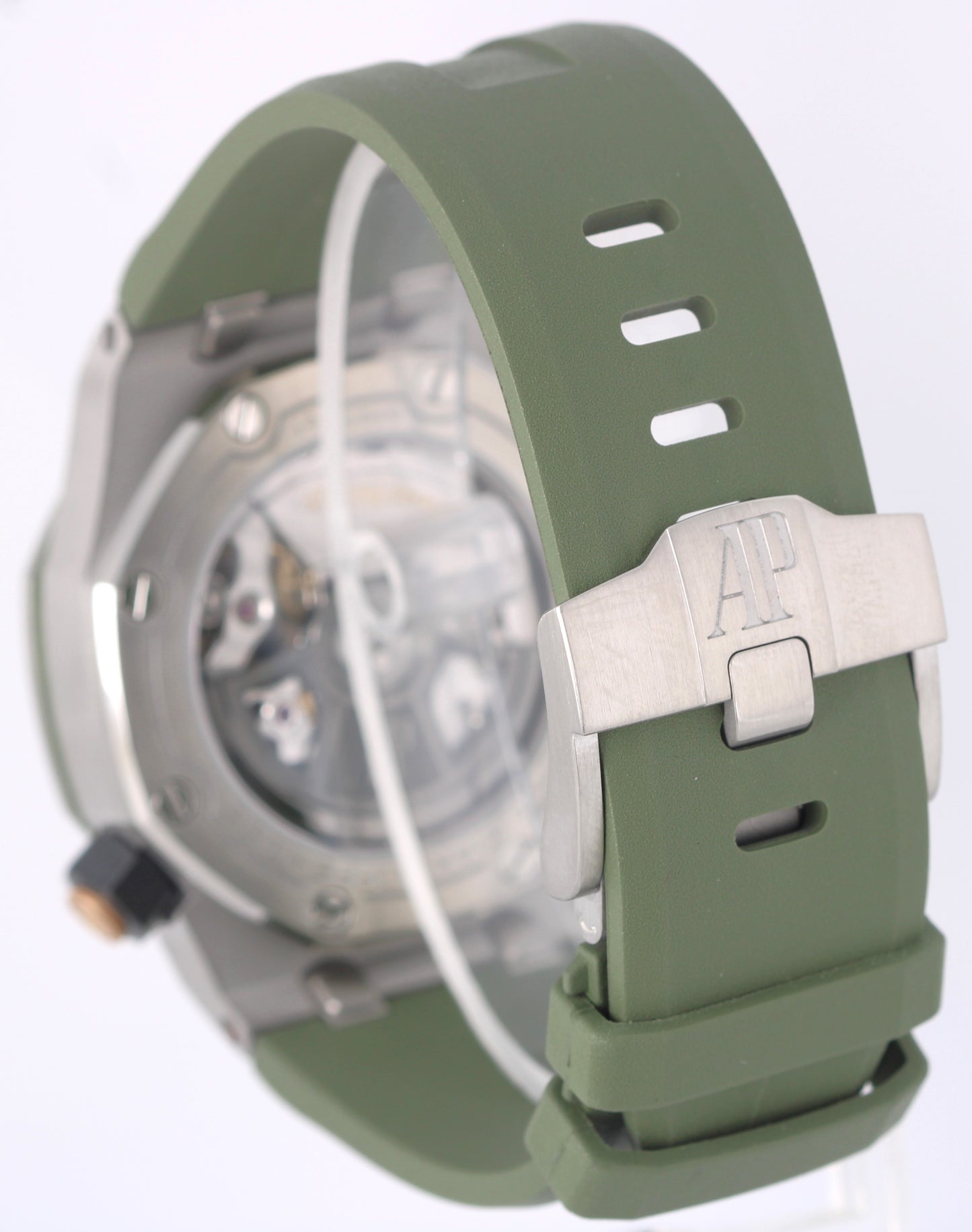 Audemars Piguet Royal Oak Offshore Trailblazing Khaki GREEN 42mm 15720ST Watch