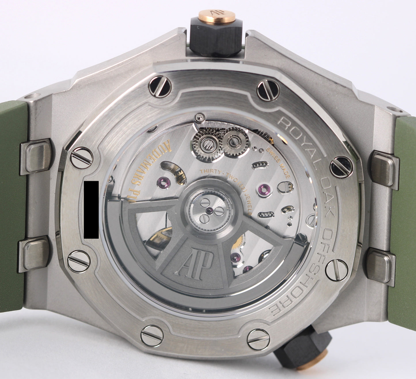 Audemars Piguet Royal Oak Offshore Trailblazing Khaki GREEN 42mm 15720ST Watch