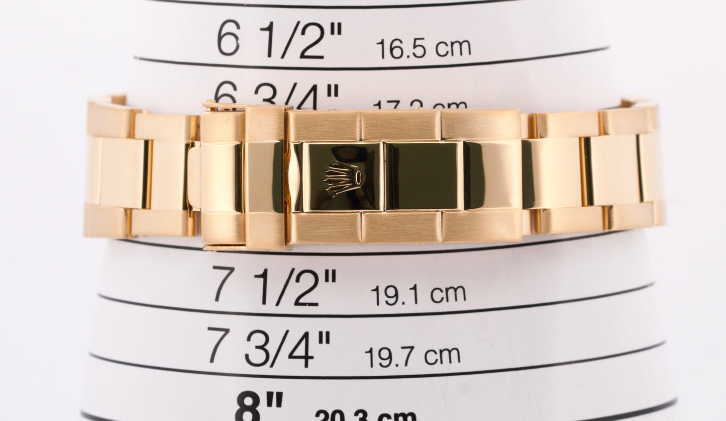 MINT 1993 Rolex Submariner Date BLUE 18K Yellow Gold 40mm Watch 16618 Watch