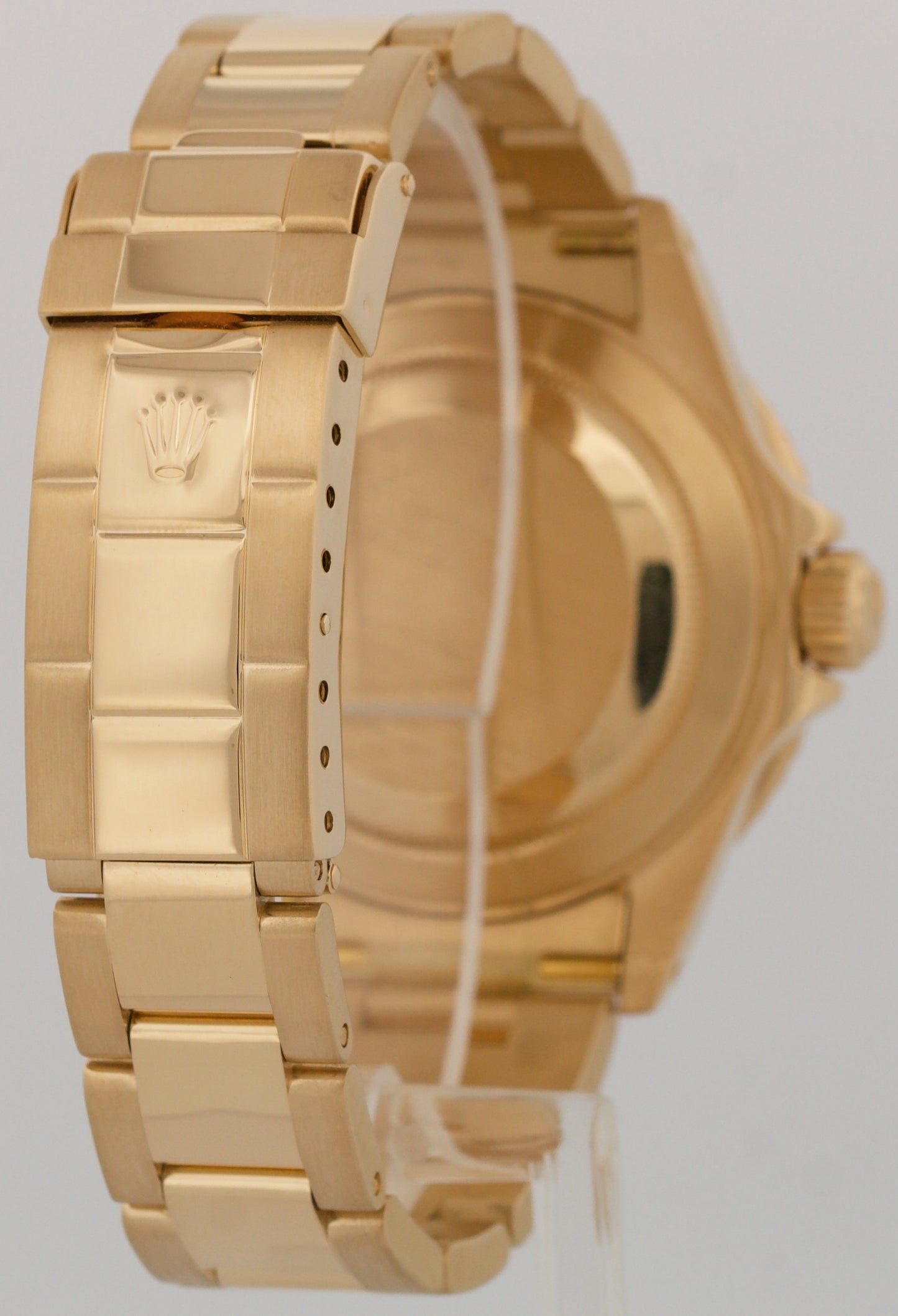 MINT 1993 Rolex Submariner Date BLUE 18K Yellow Gold 40mm Watch 16618 Watch