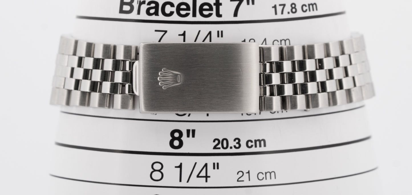 PAPERS Rolex GMT-Master II Red Black NO-HOLES Steel JUBILEE 40mm 16710 BOX