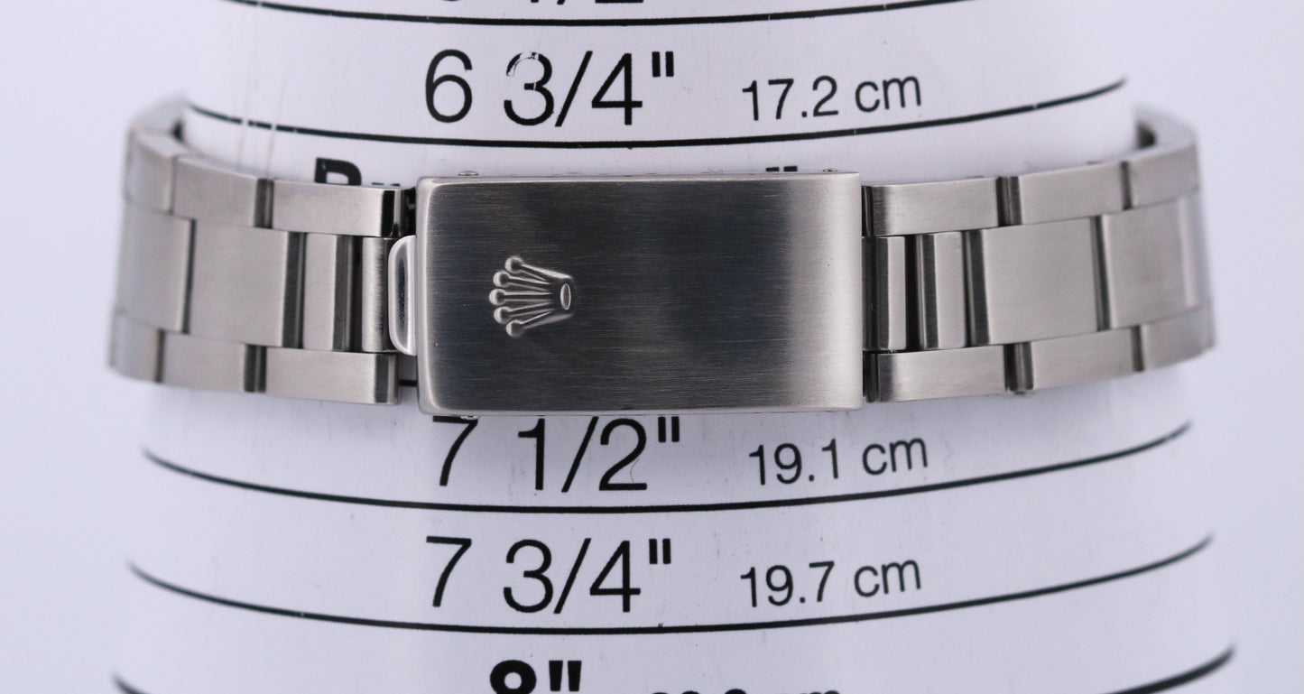 Rolex Oyster Perpetual Air-King SILVER Stainless Steel OYSTER 34mm 14000M Watch