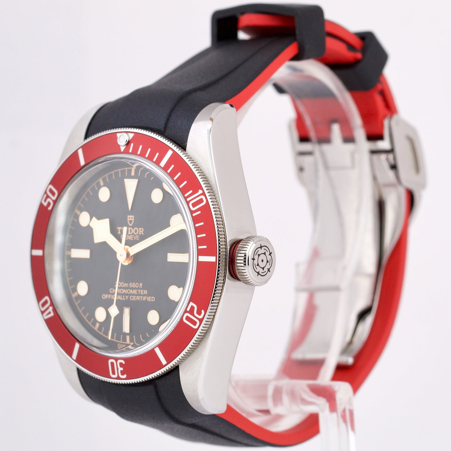 2022 Tudor Black Bay Heritage 79230 R Stainless Steel Red 41mm PAPERS Watch B+P