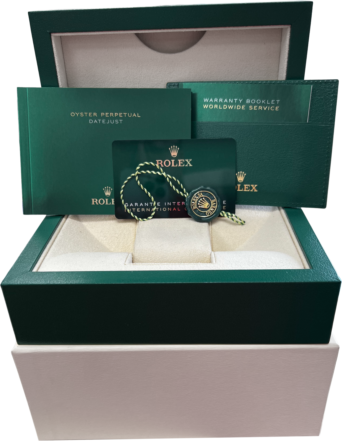 2023 PAPERS Rolex DateJust Blue Jubilee Stainless Steel 126300 41mm Watch B+P