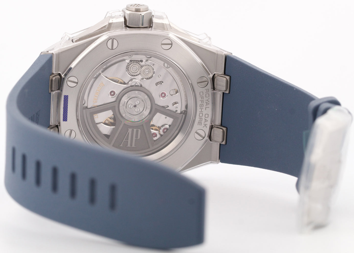 NEW 2025 PAPERS Audemars Piguet Royal Oak Offshore BLUE Rubber 43mm 15605SK BOX