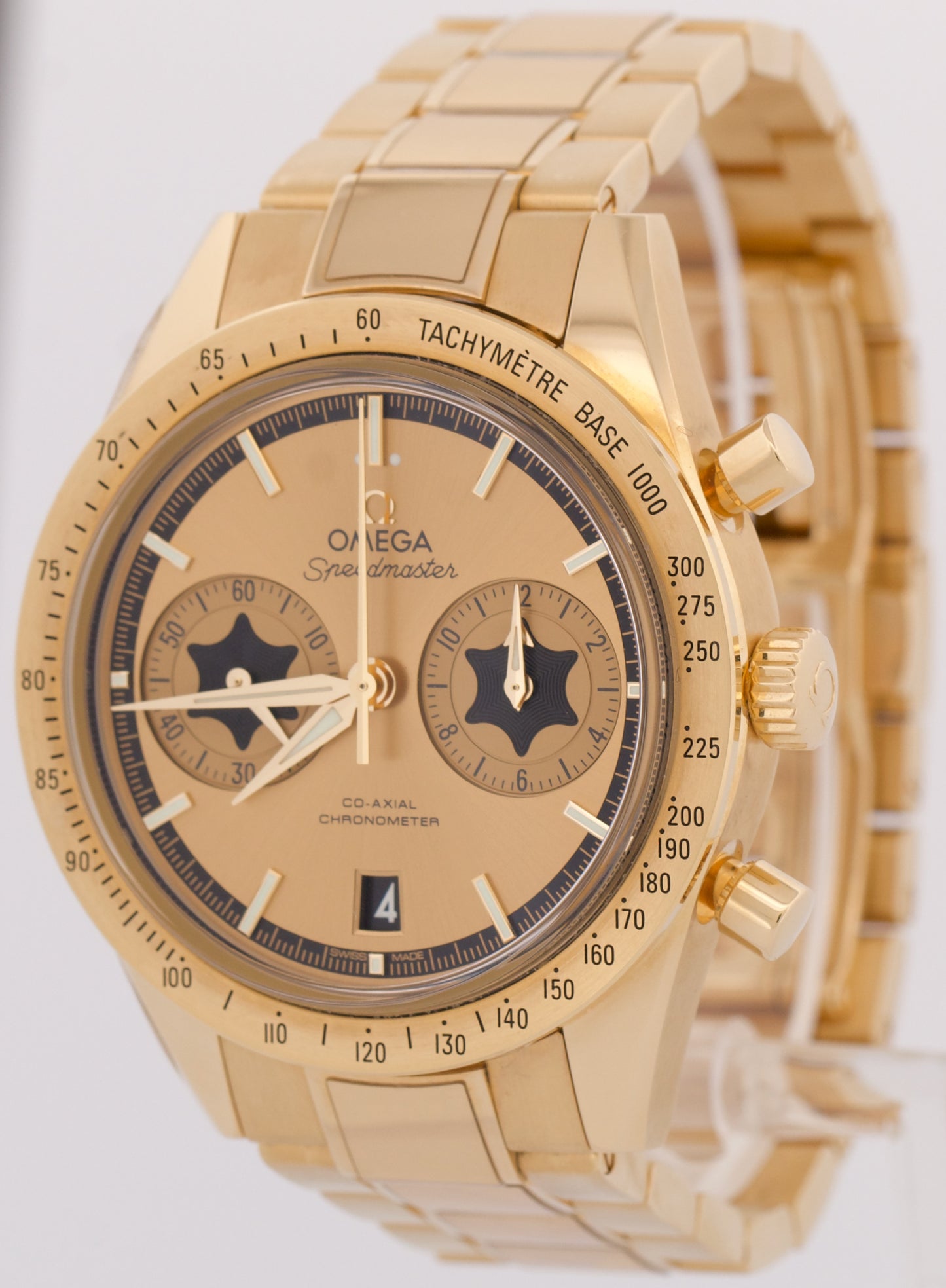 2022 PAPERS Omega Speedmaster RORY MCLLROY 41.5mm 18K 310.60.42.50.10.001 BOX