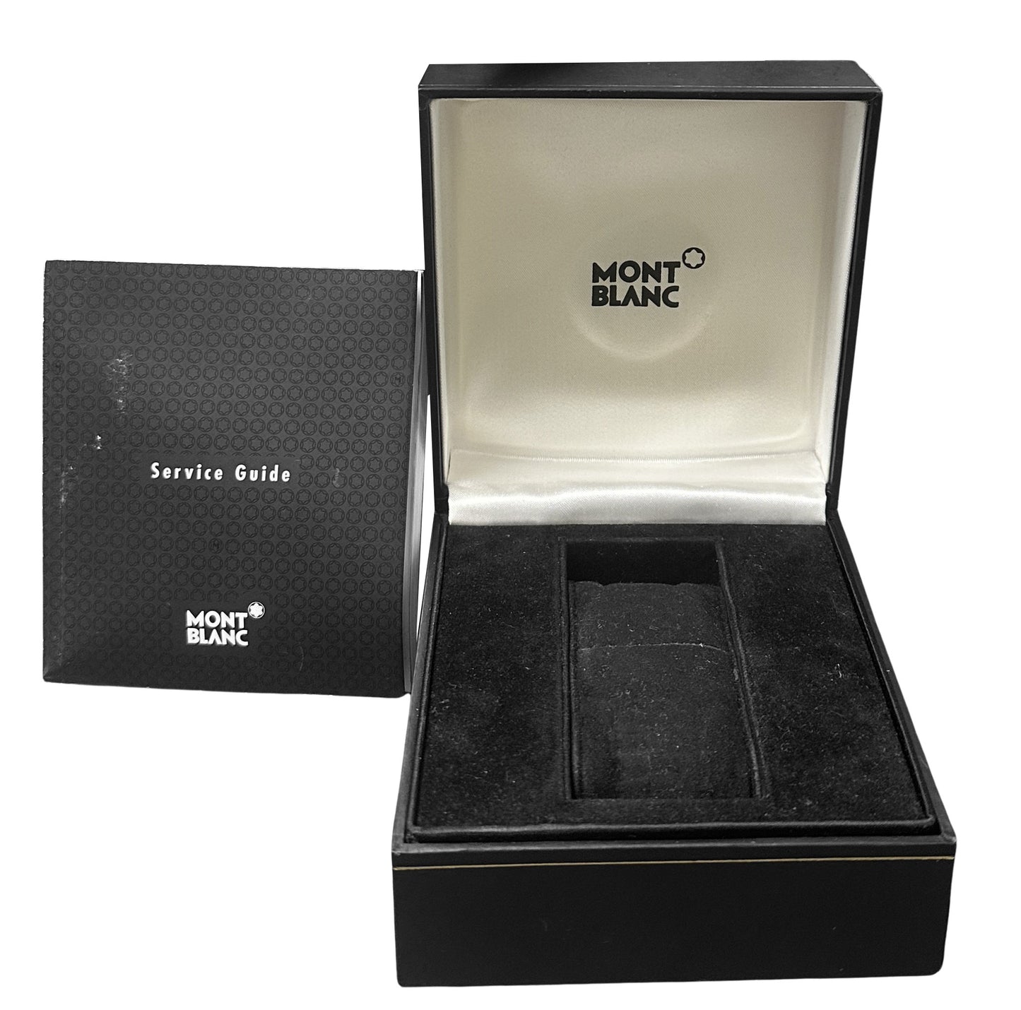 Montblanc Star Meisterstuck Day Date Chronograph Silver 38mm 7016 Watch BOX