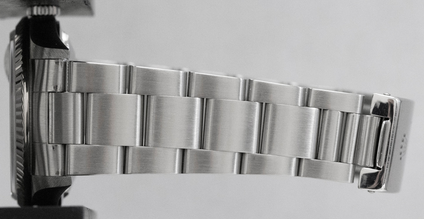 PAPERS Rolex DateJust Silver Jubilee DIAMOND 36mm White Gold Watch 16234 BOX