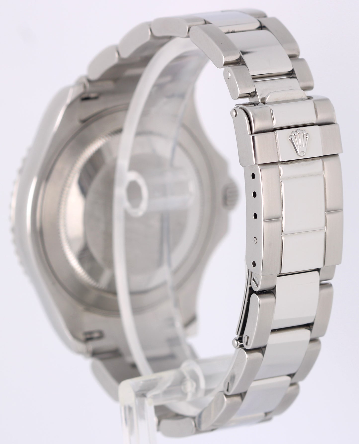 2011 PAPERS Rolex Yacht-Master PLATINUM Stainless Steel 40mm 16622 YM1 Watch BOX