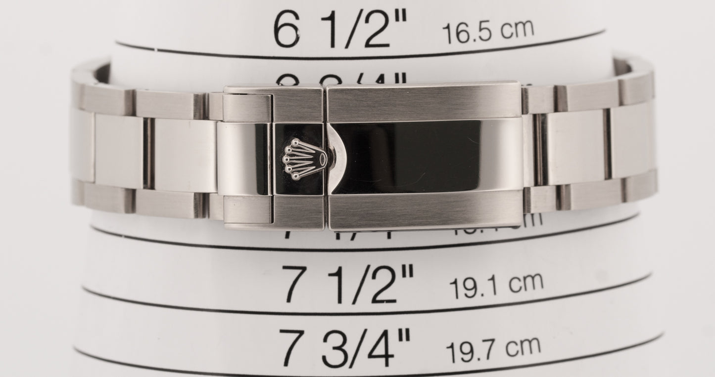 2022 PAPERS Rolex GMT-Master II PEPSI Red Blue 18K White Gold 126719 BLRO BOX