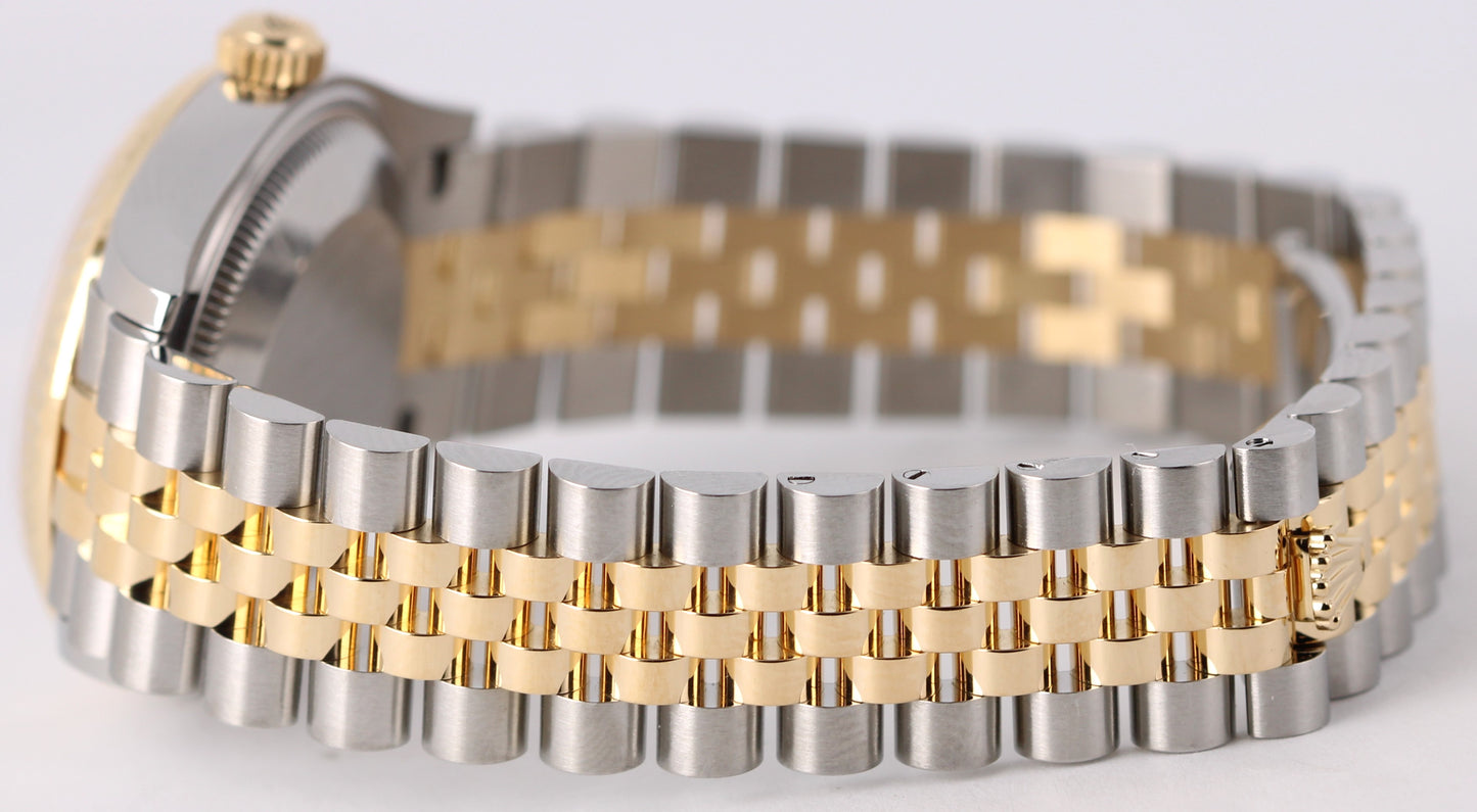 Rolex Datejust Two-Tone 18k Gold Steel Rhodium DIAMOND 31mm Jubilee 278273 Watch