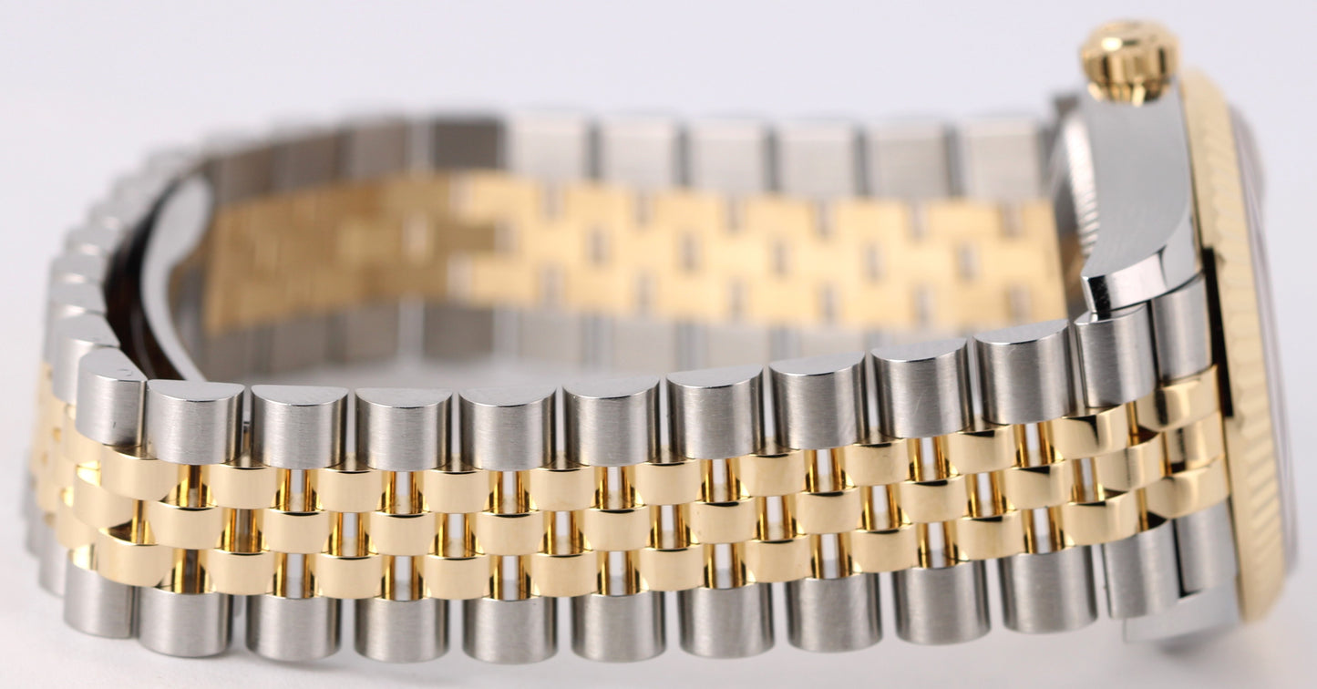 Rolex Datejust Two-Tone 18k Gold Steel Rhodium DIAMOND 31mm Jubilee 278273 Watch