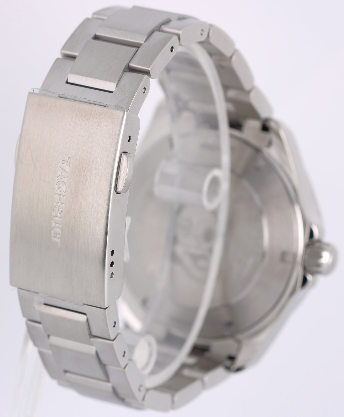 Tag Heuer Aquaracer Stainless Steel White Orange 41mm WBD1111 Quartz Watch