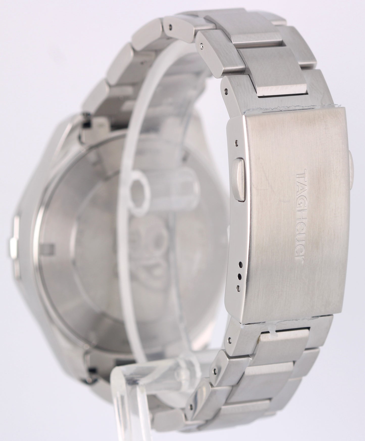 Tag Heuer Aquaracer Stainless Steel White Orange 41mm WBD1111 Quartz Watch