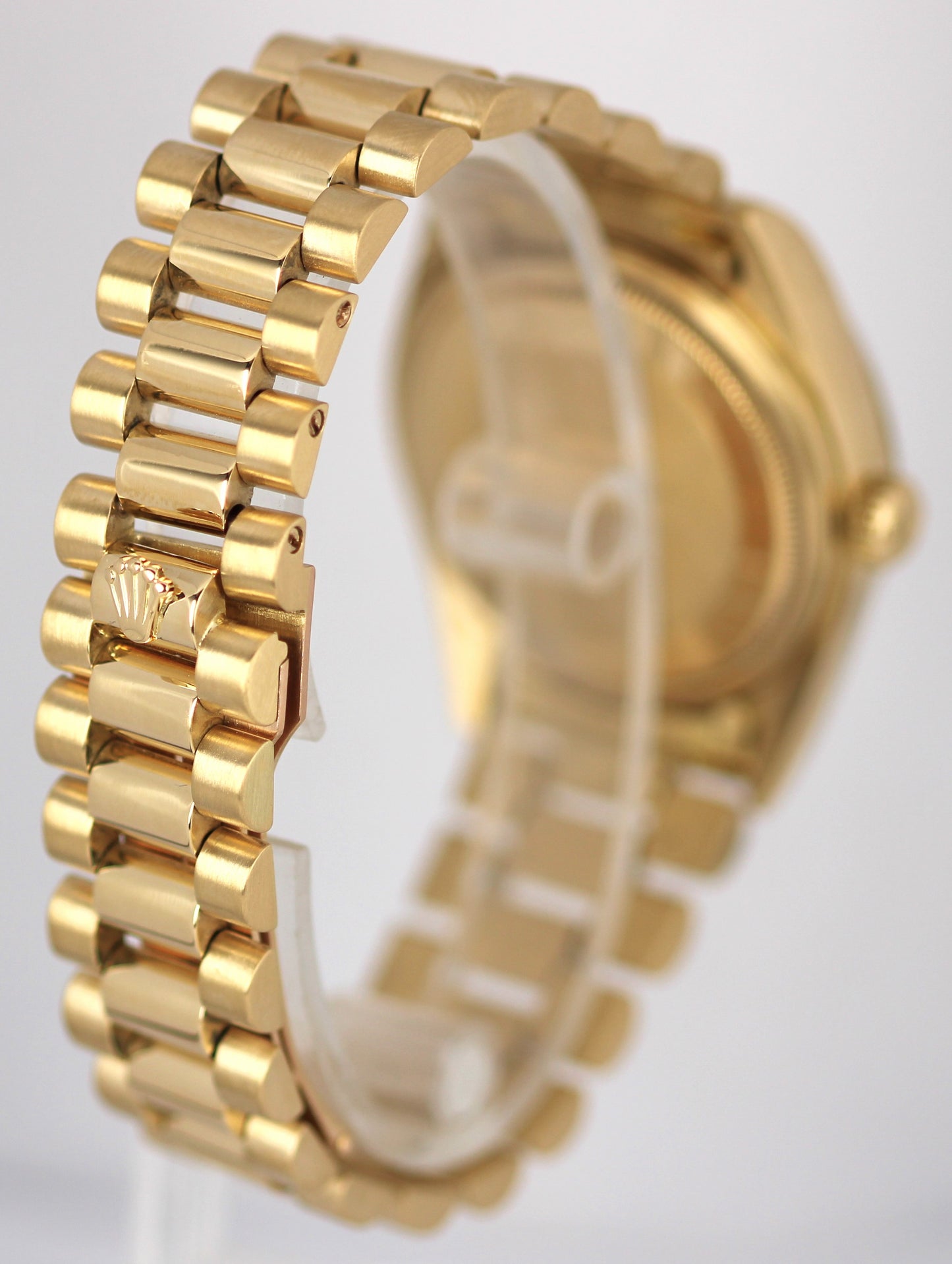 Rolex Day-Date President 18K Yellow Gold Fluted Champagne 36mm 18038 Watch