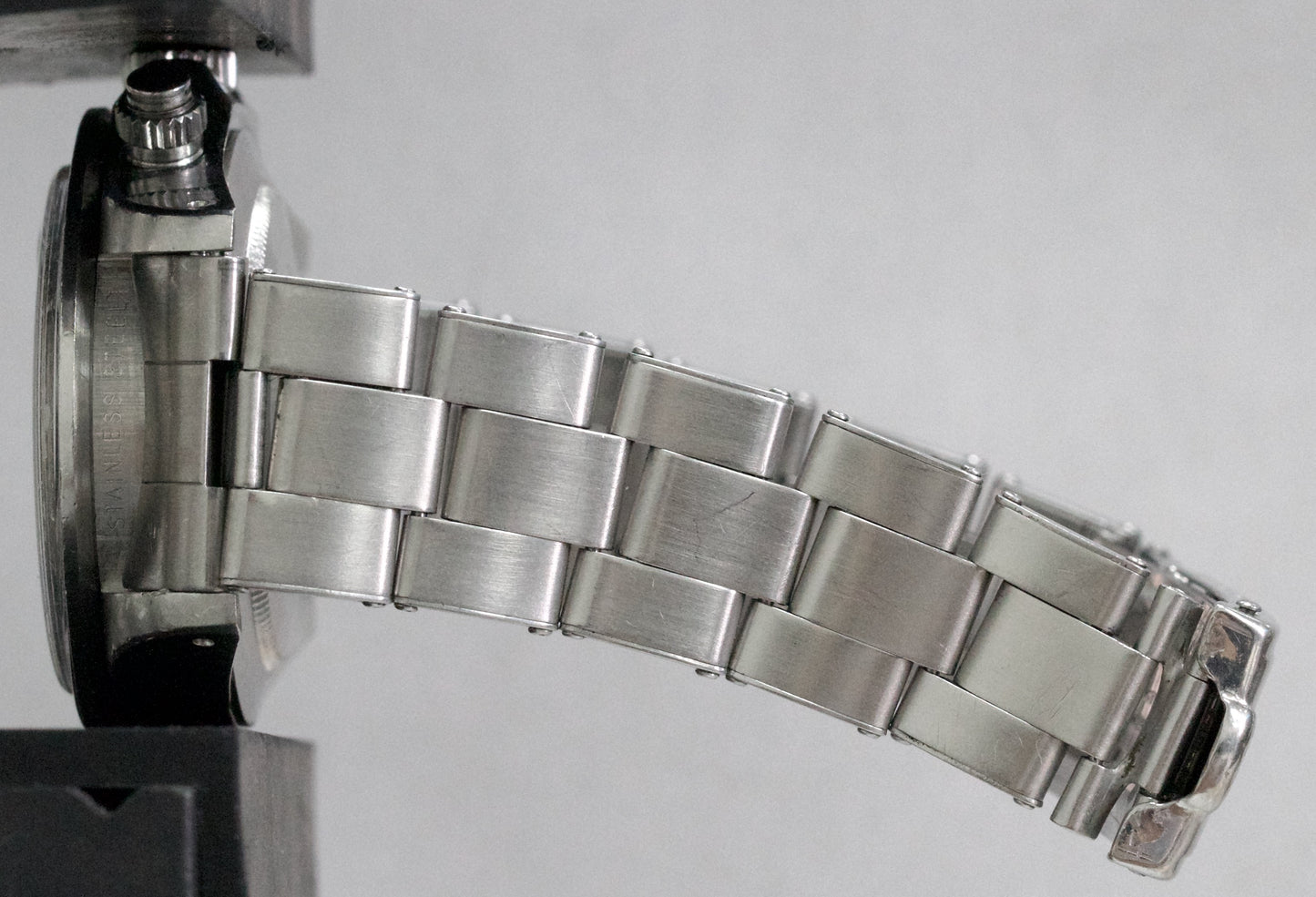 VINTAGE 1977 Tudor Big Block 40mm MONTE CARLO Black Stainless Automatic 9420/0