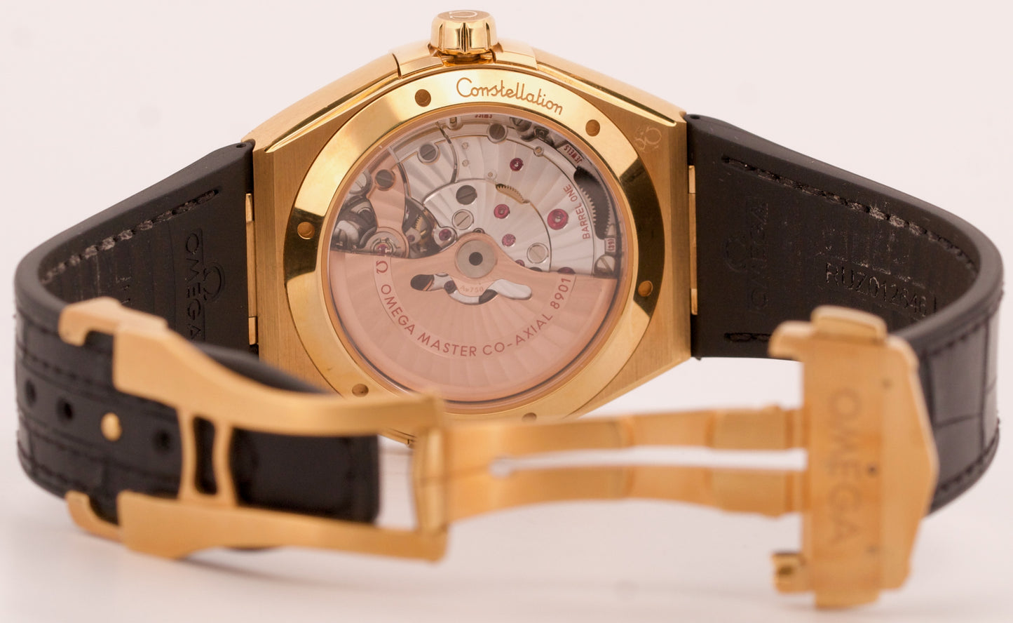 PAPERS Omega Constellation BLACK 18K Yellow Gold 41mm 131.63.41.21.01.001 BOX