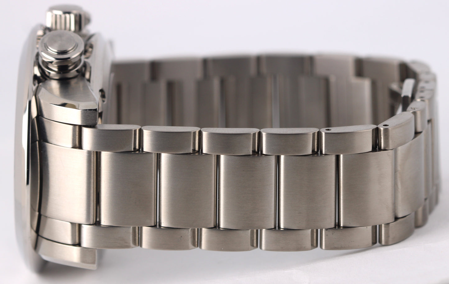 Seiko Spring Drive Chronograph PAPERS Titanium Silver 44m SPS001 Watch BOX