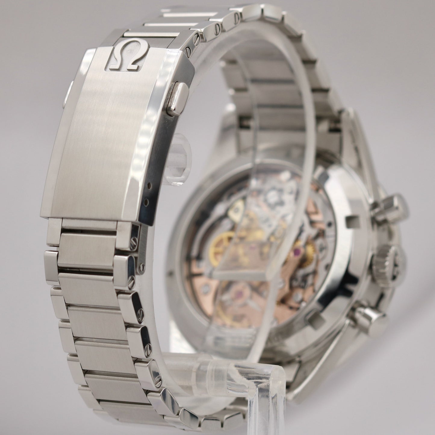 2022 Omega Speedmaster 321 ED WHITE 39.7mm PAPERS Watch 311.30.40.30.01.001 B+P