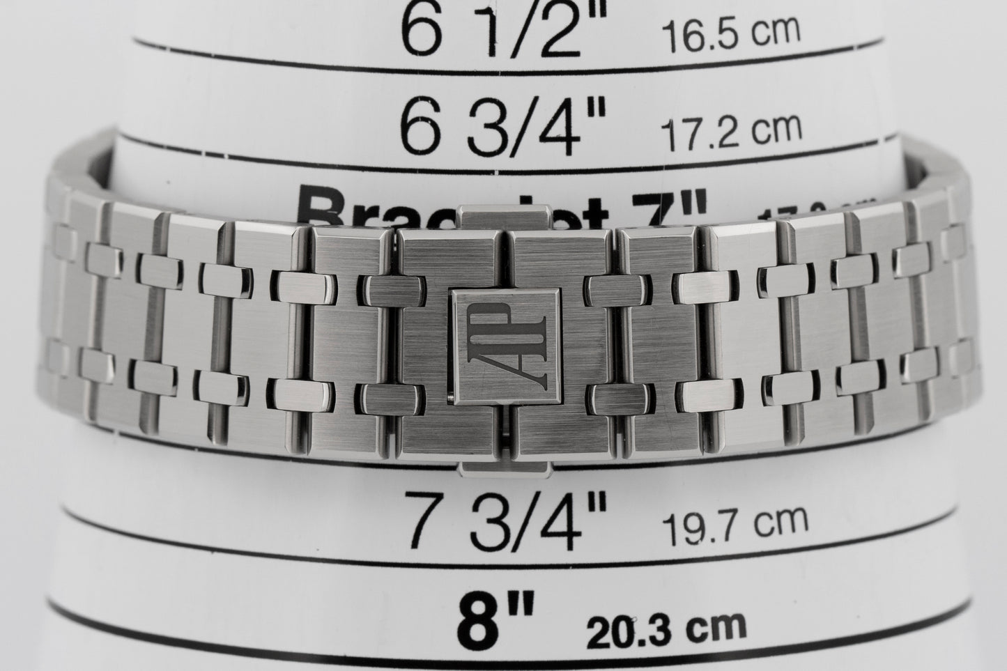 PAPERS Audemars Piguet Royal Oak BLACK 41mm Stainless Steel Watch 15400ST BOX