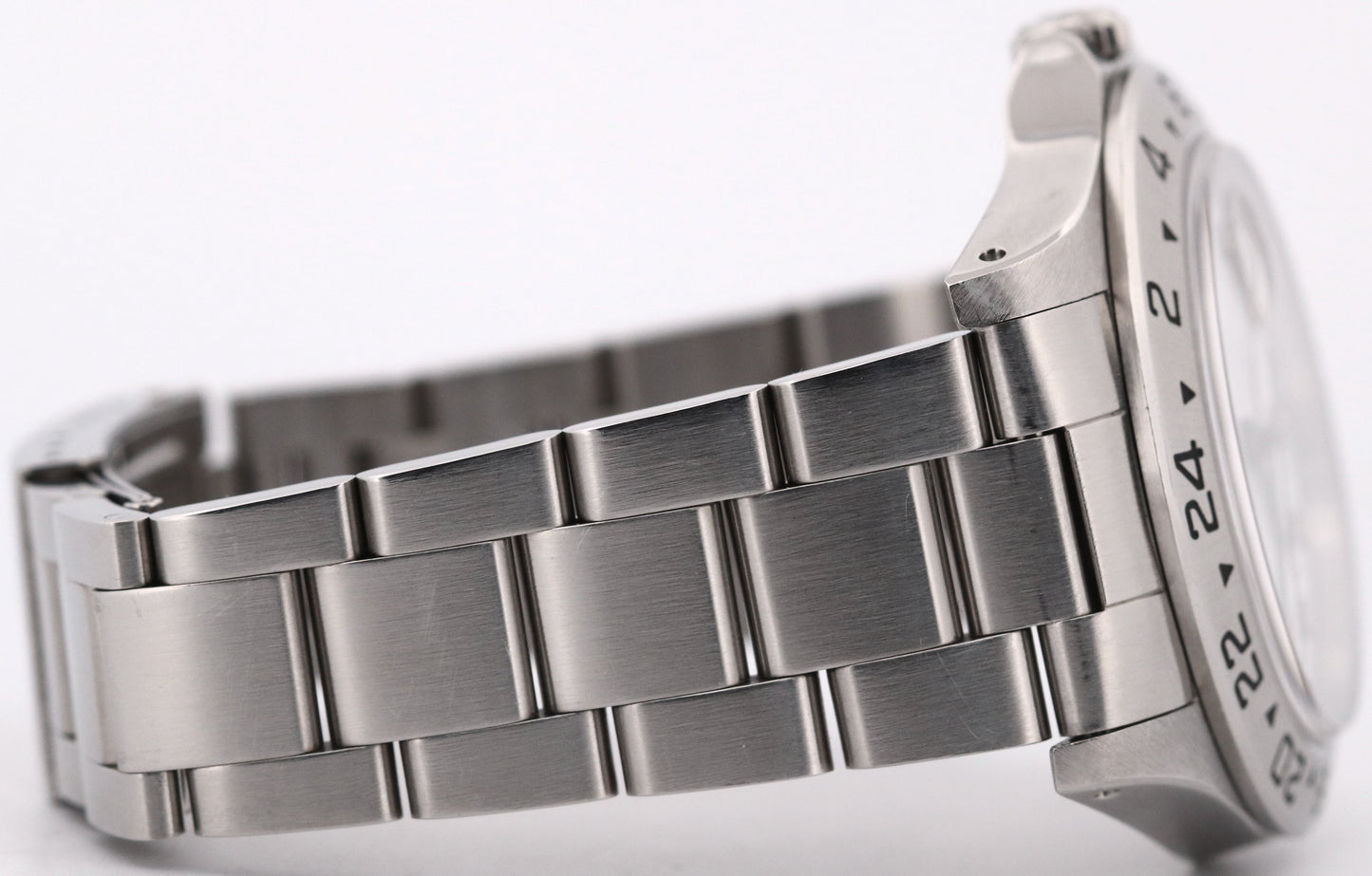 1989 Rolex Explorer II WHITE Stainless Steel CHI CHI DI MAIS 40mm Watch 16570
