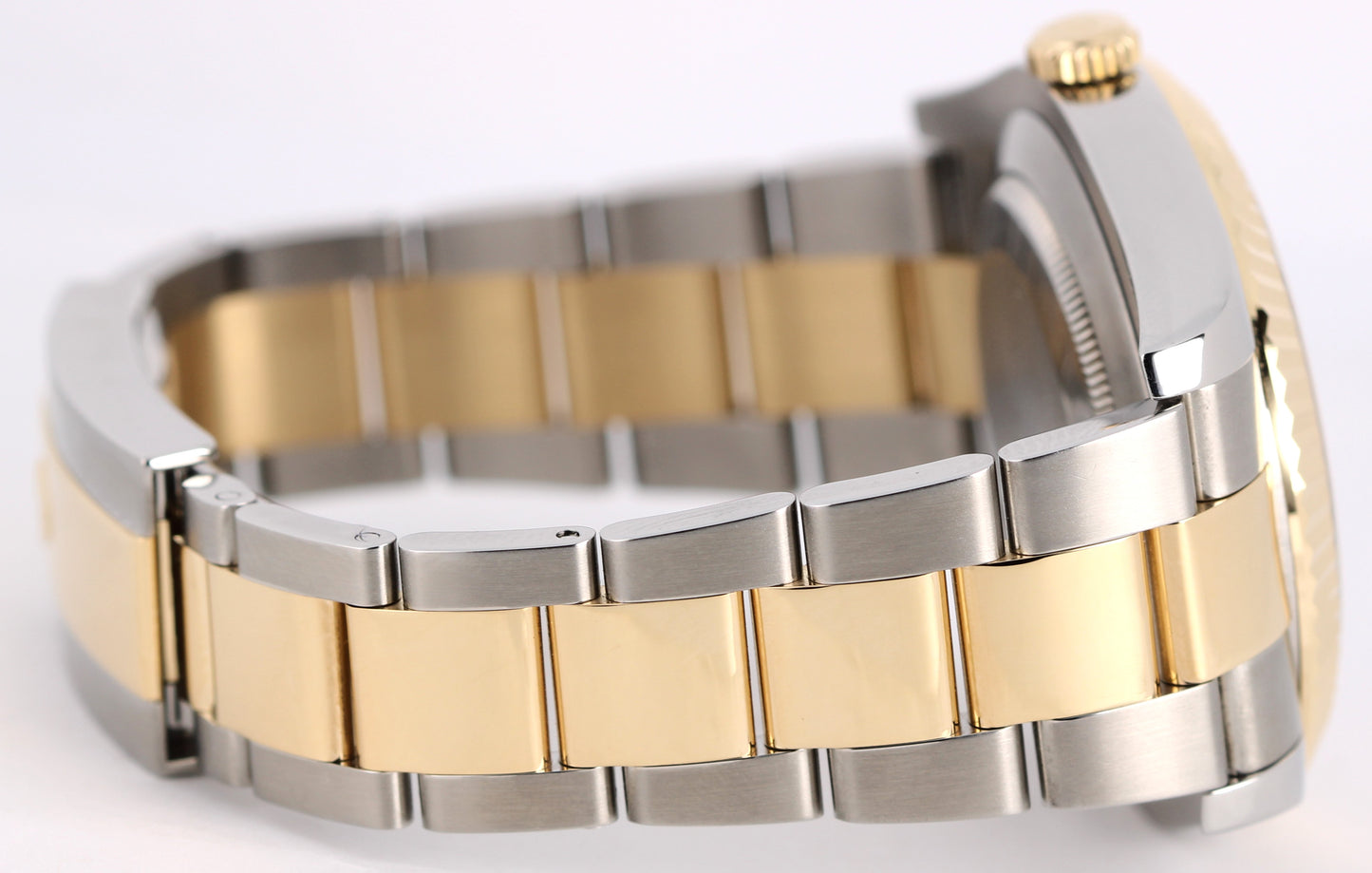 2011 PAPERS Rolex DateJust II Two-Tone 18k Gold Champagne 41mm 116333 Watch BOX