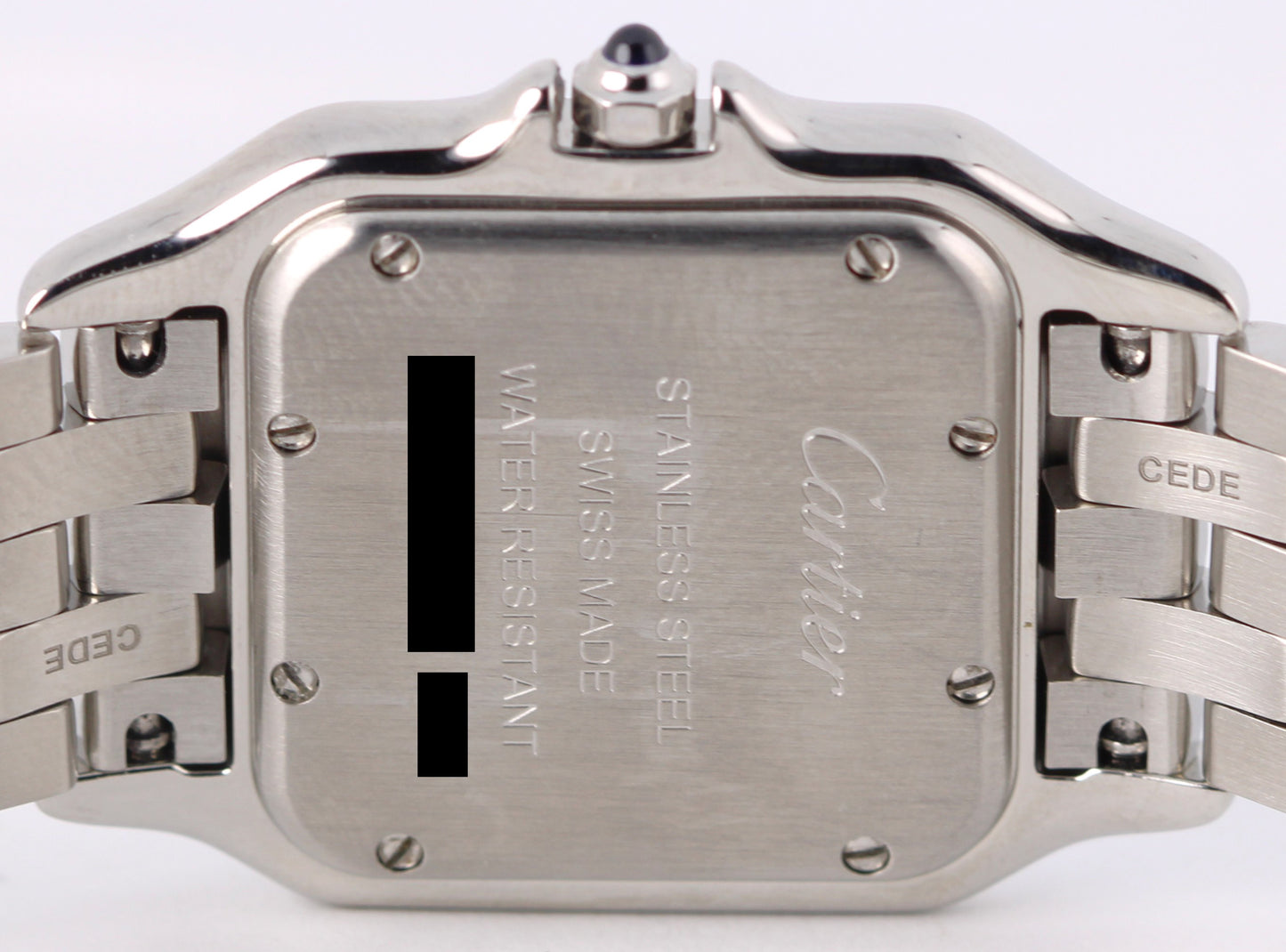 Cartier Panthere Silver Roman 27mm Quartz Steel 4016 WSPN0007 Watch BOX