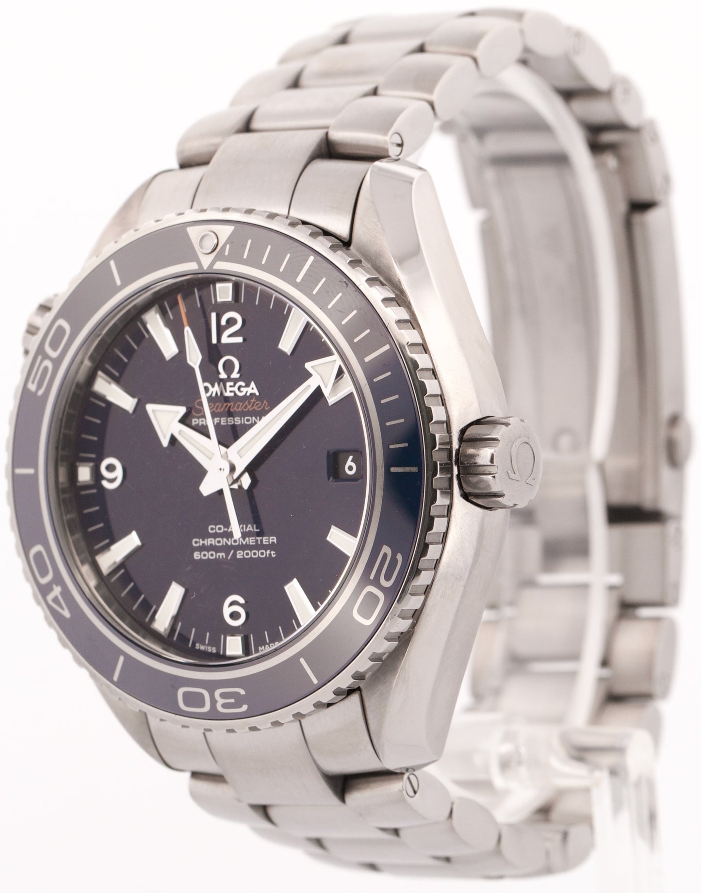 Omega Seamaster Planet Ocean 600M 42mm Blue TITANIUM 232.90.42.21.03.001 Watch