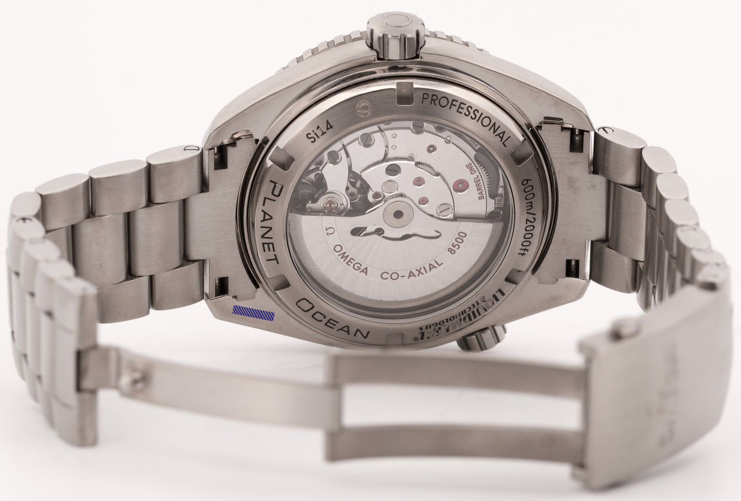 Omega Seamaster Planet Ocean 600M 42mm Blue TITANIUM 232.90.42.21.03.001 Watch