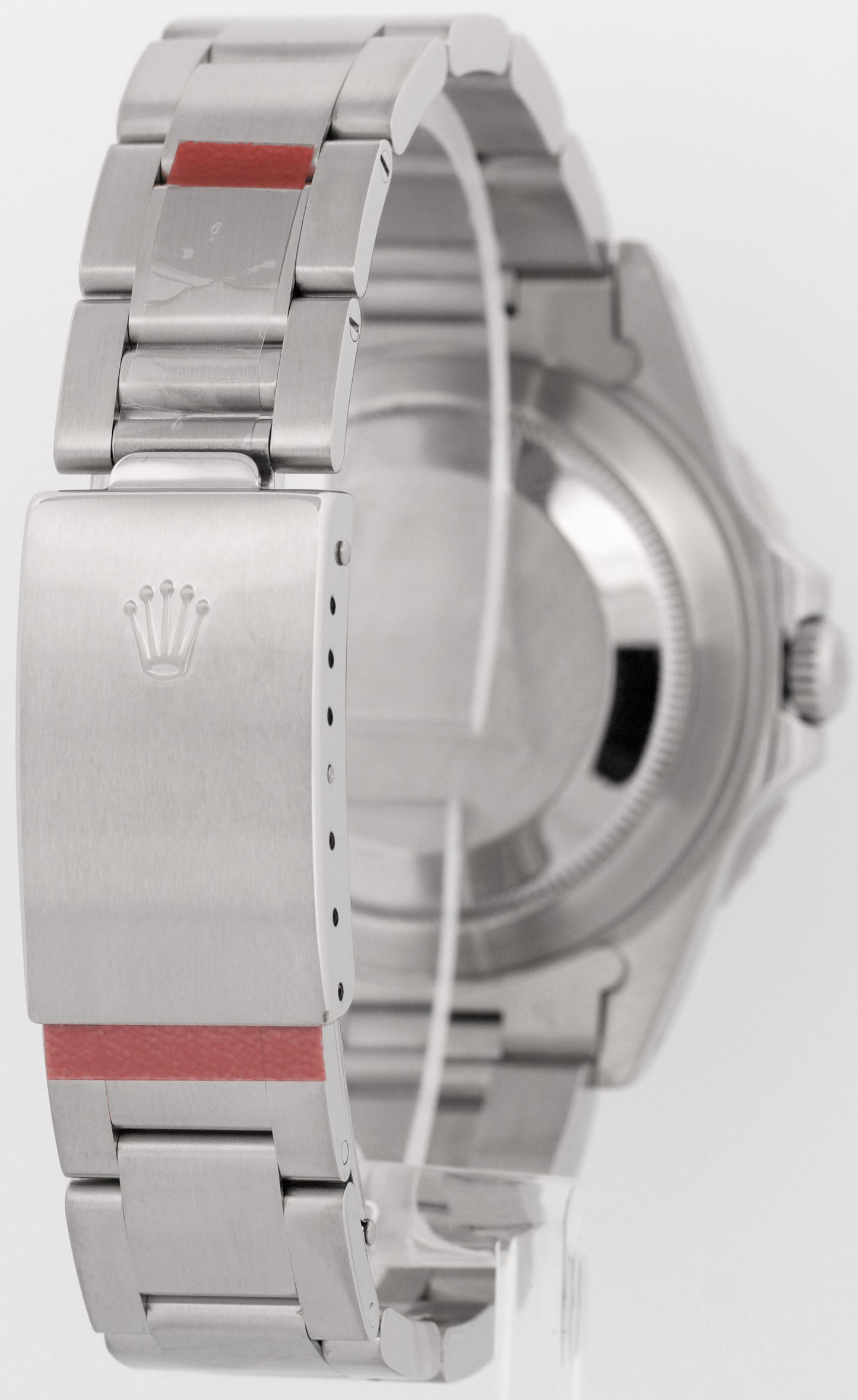 MINT PAPERS Rolex GMT-Master II COKE Red Black Stainless Steel 40mm 16710 BOX