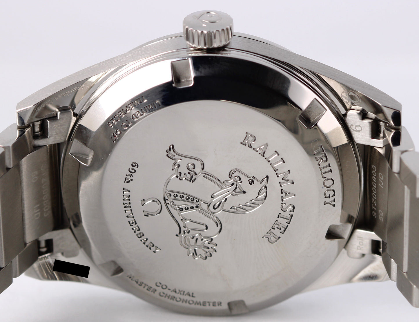 Omega TRILOGY SET Speedmaster '57 Seamaster 300 Railmaster LIMITED 557 Watches