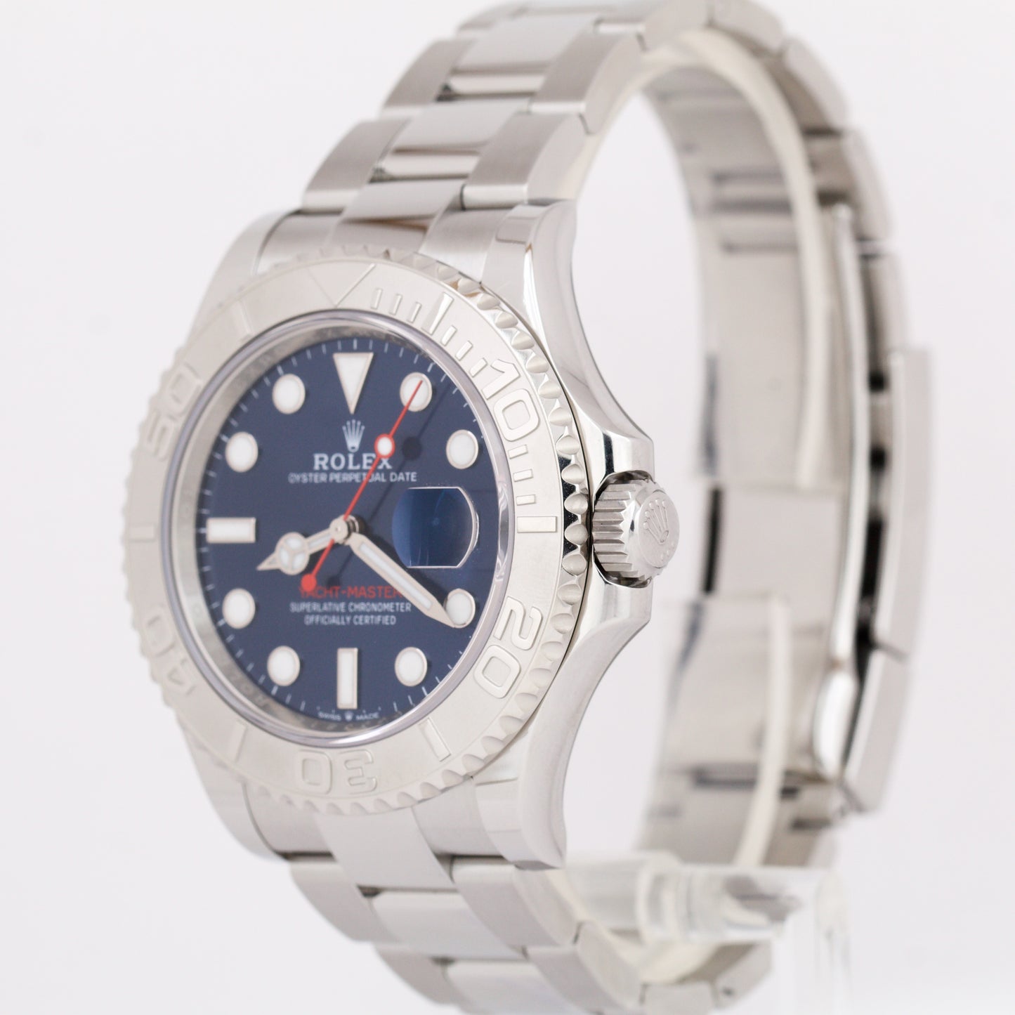 NEW APRIL 2023 PAPERS Rolex Yacht-Master 40mm BLUE Stainless Steel 126622 B+P