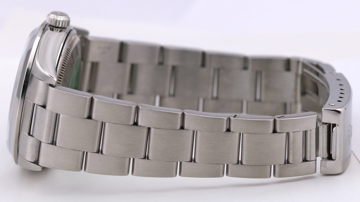 MINT PAPERS Rolex Oyster Perpetual WHITE ROMAN Air-King 34mm Stainless 14000 BOX
