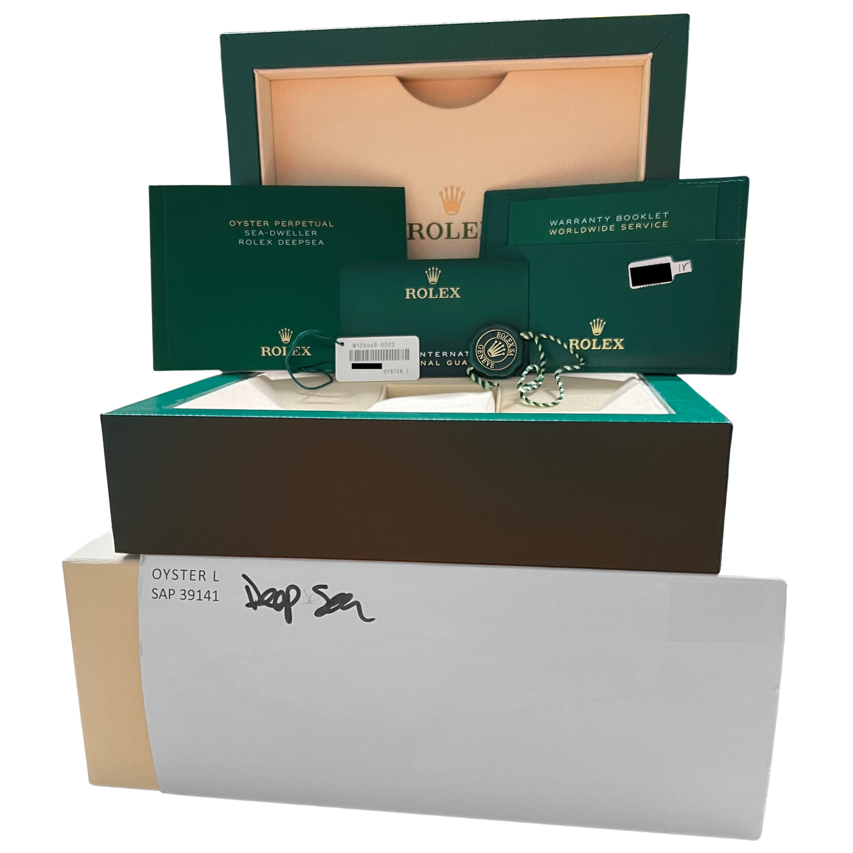 NOS 2021 Rolex Sea-Dweller Deepsea 126660 James Cameron Blue 44mm Box Papers