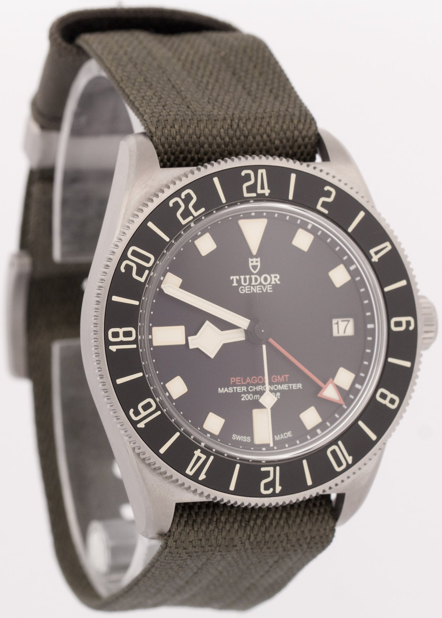 MINT 2024 PAPERS Tudor Pelagos FXD GMT Black Titanium Watch 2542G247NU 42mm BOX