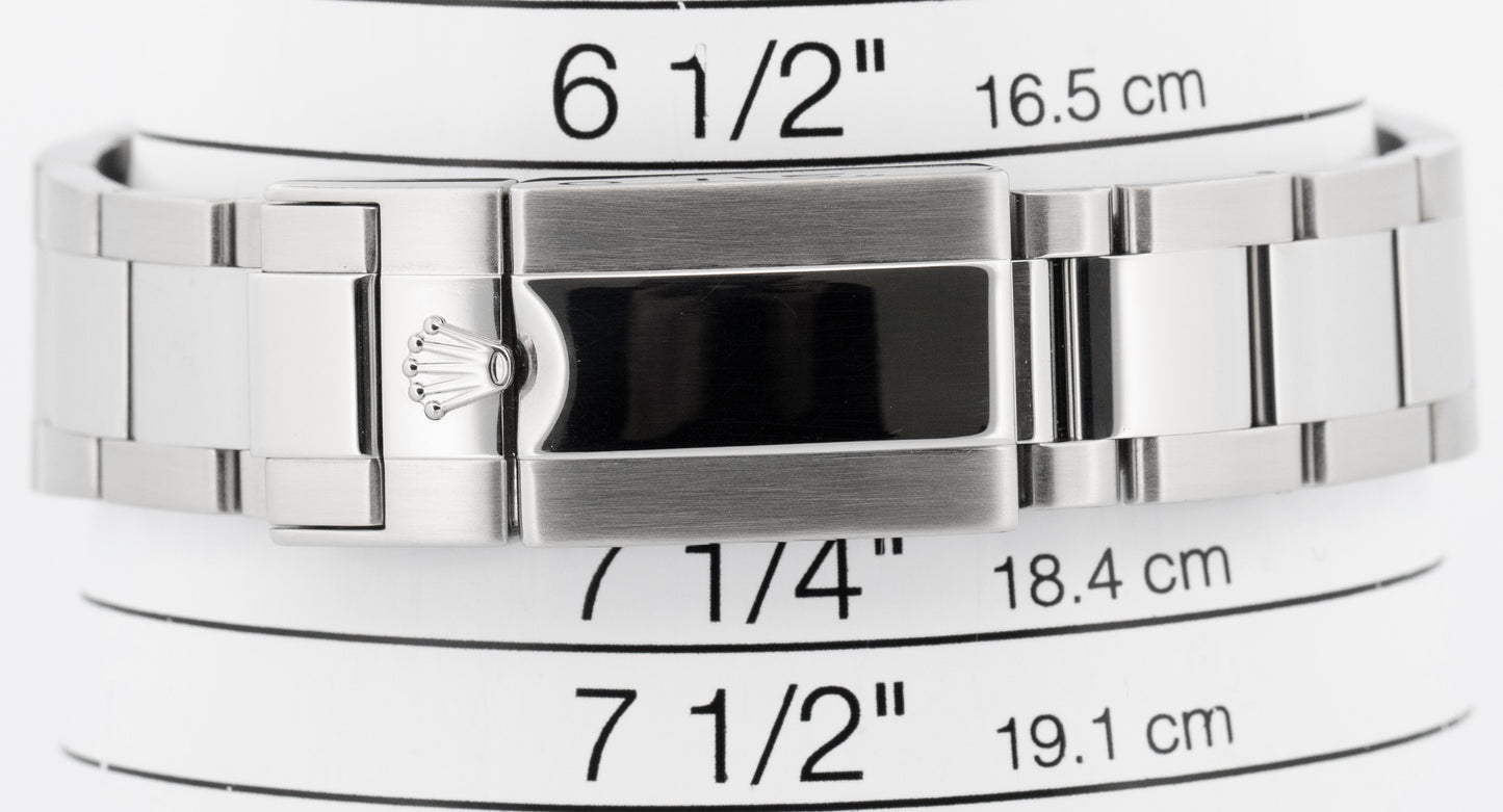 Rolex Yacht-Master Platinum BLUE 40mm Stainless Steel Oyster Watch 116622 BOX