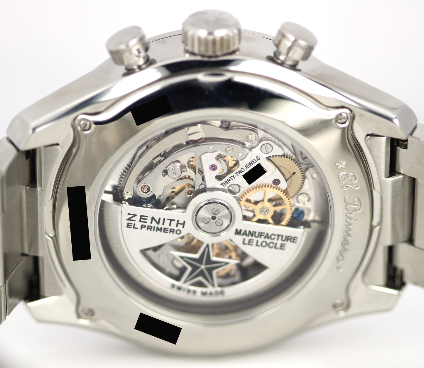 Zenith El Primero Chronomaster Helios Steel Silver 45mm 03.2160.4047 Watch