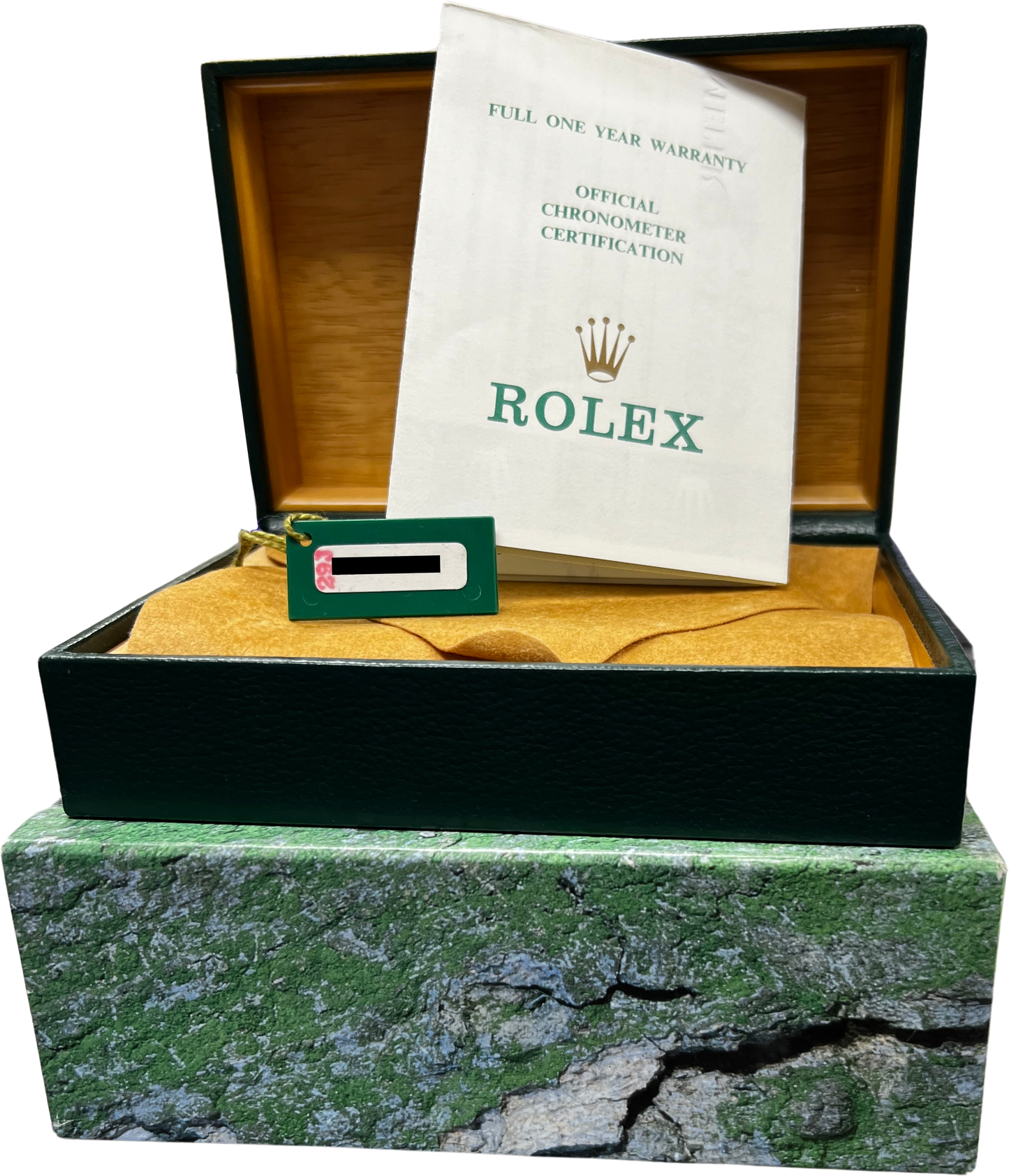 PAPERS Rolex Oyster Perpetual 24mm Two-Tone Champagne 18K Gold Watch 67243 BOX