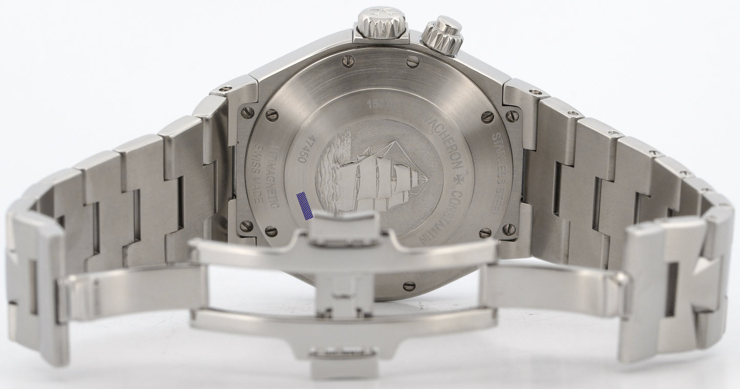 Vacheron Constantin Overseas Dual Time Steel WHITE 42mm 47450/B01A-9226 Watch