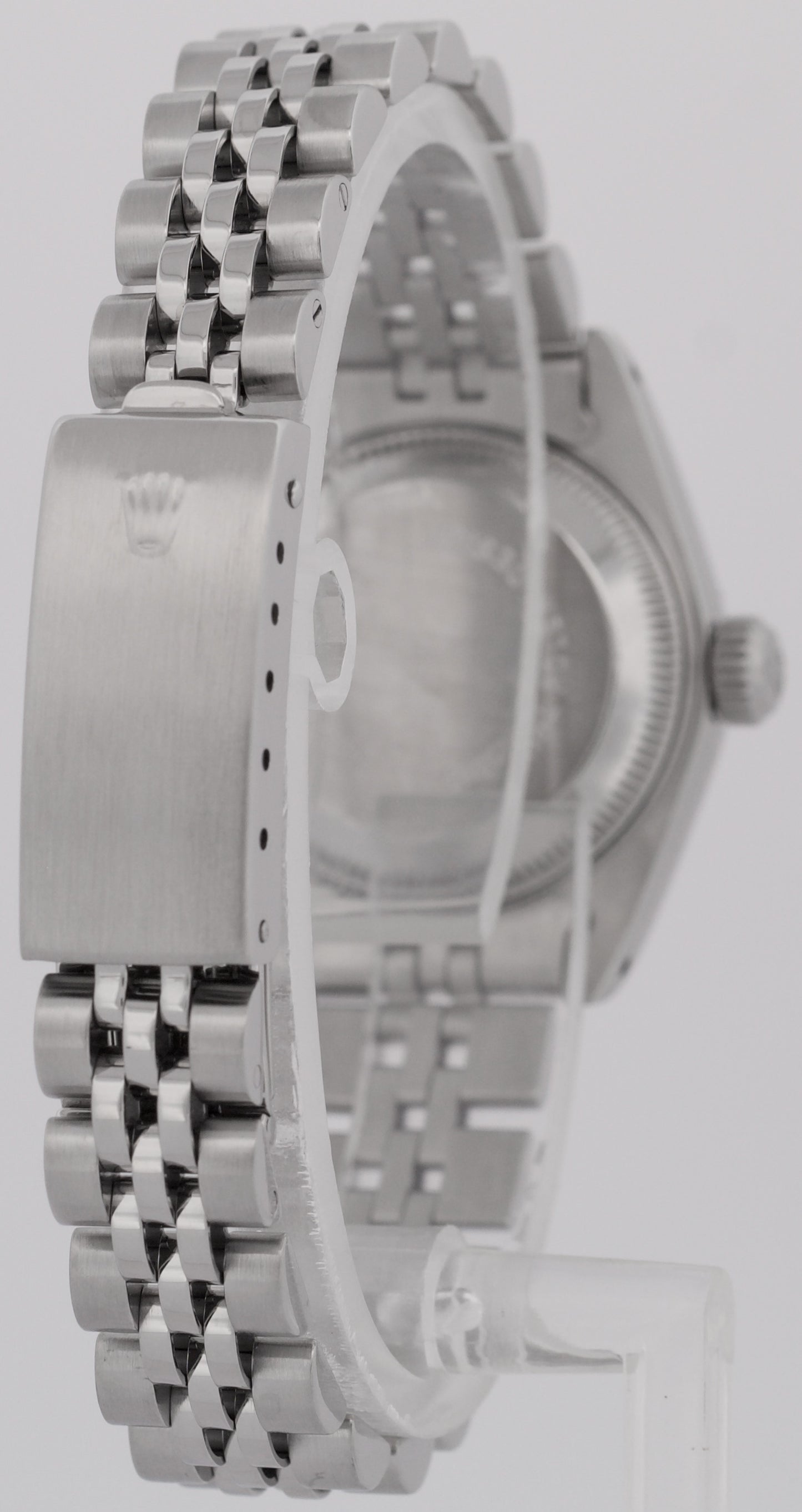 Ladies Rolex DateJust 26mm BLUE 18K White Gold Stainless Steel JUBILEE 69174