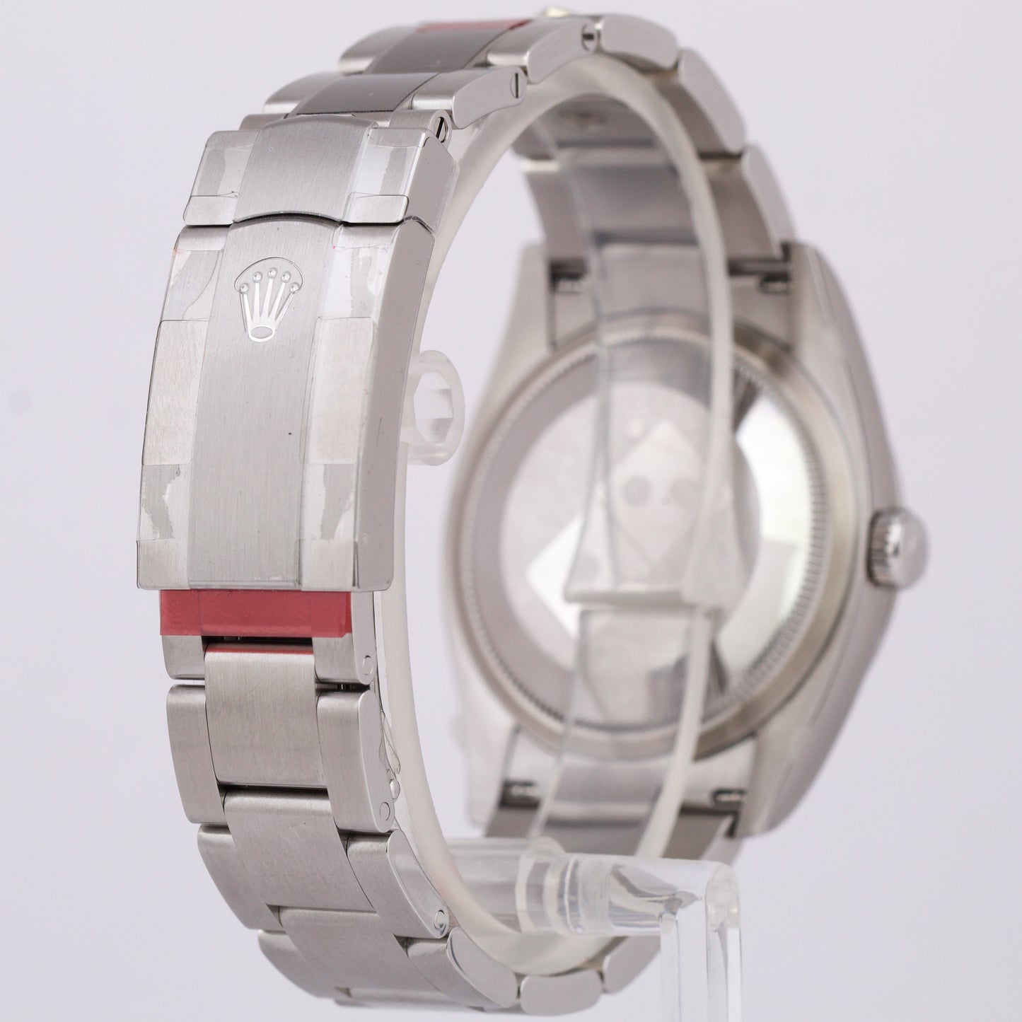 NEW STICKERED 2020 Rolex Oyster Perpetual 36mm Silver DOMINO Watch 126000 B+P