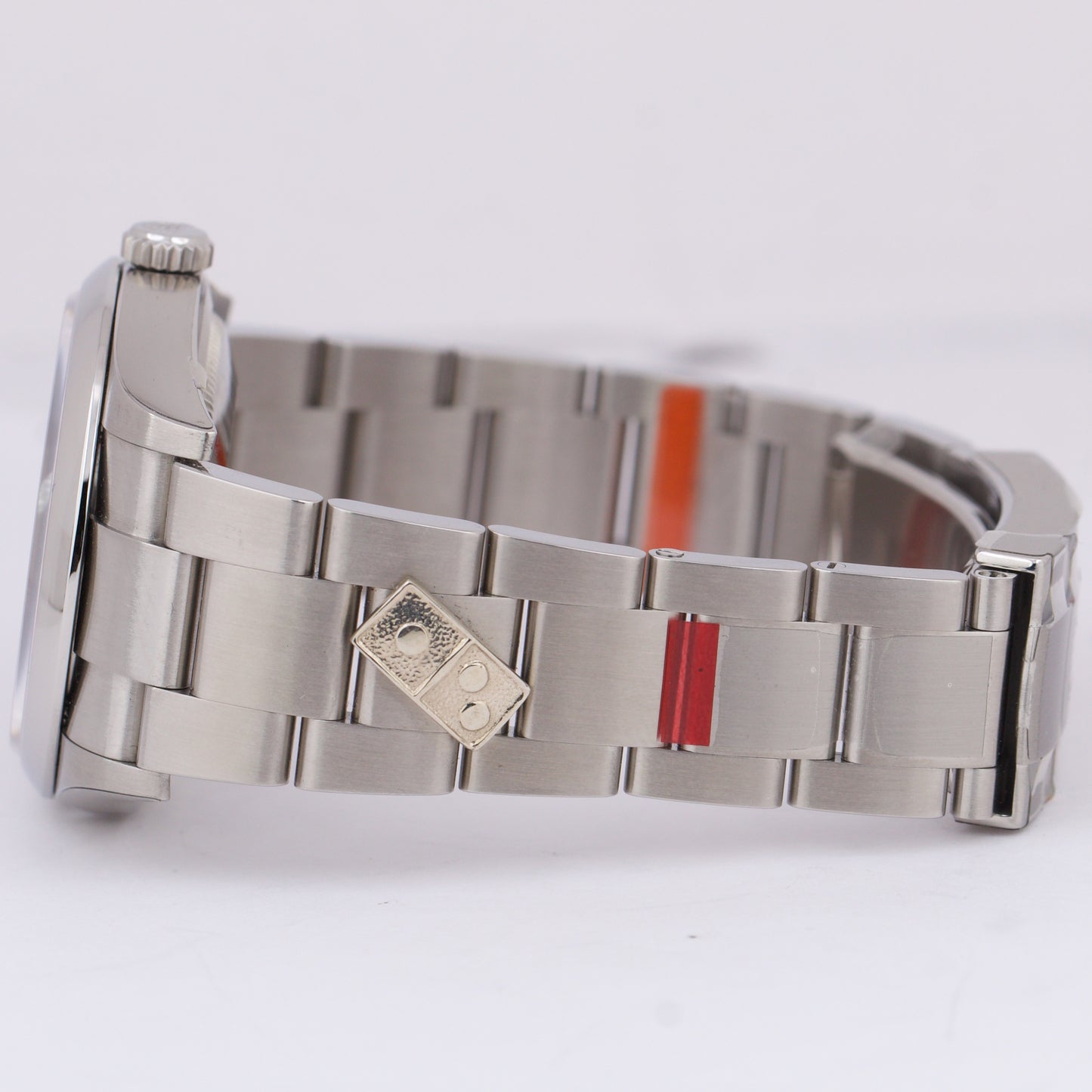 NEW STICKERED 2020 Rolex Oyster Perpetual 36mm Silver DOMINO Watch 126000 B+P