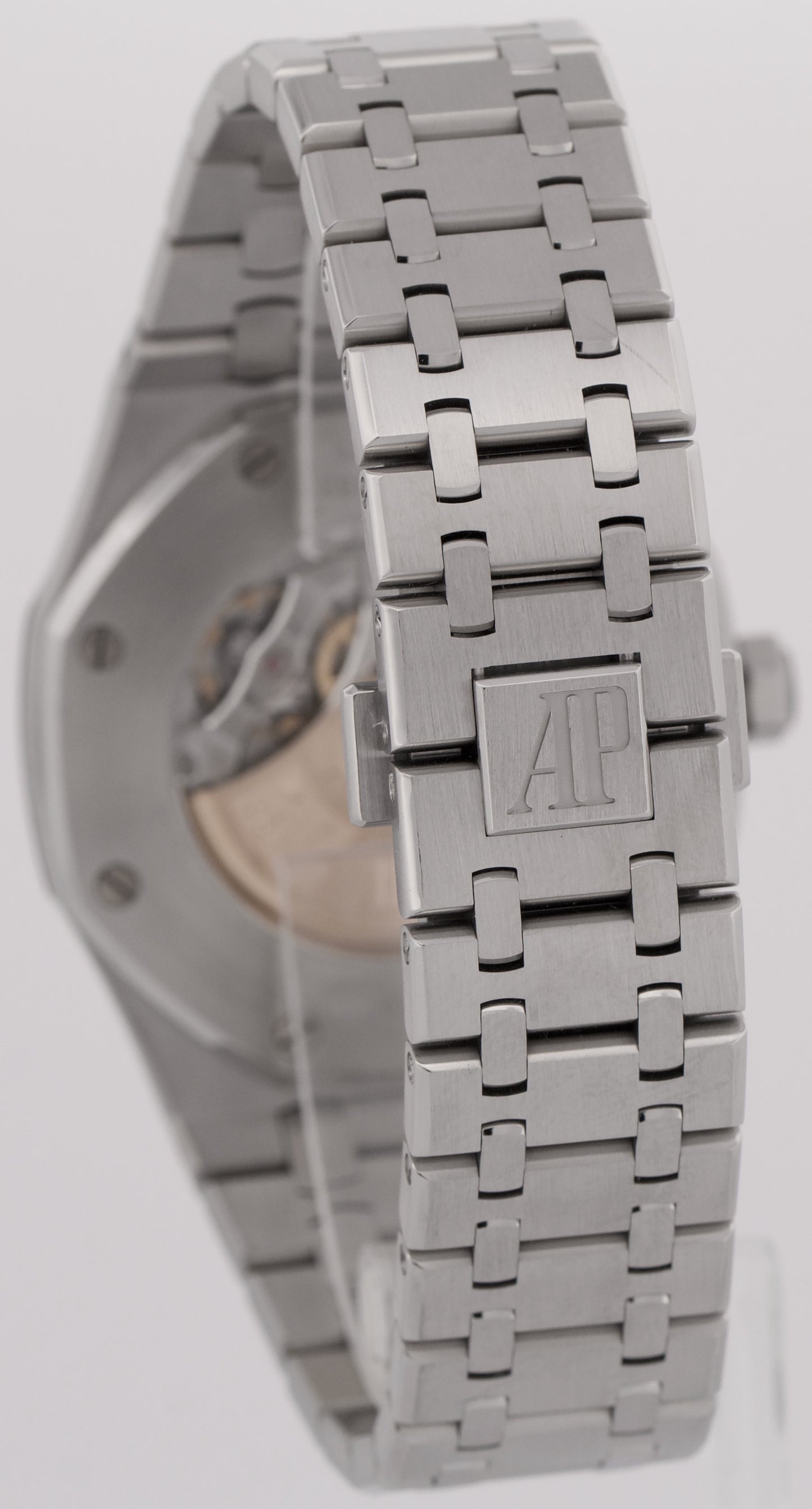 PAPERS Audemars Piguet Royal Oak WHITE Stainless 41mm 15400ST.OO.1220ST.02 BOX
