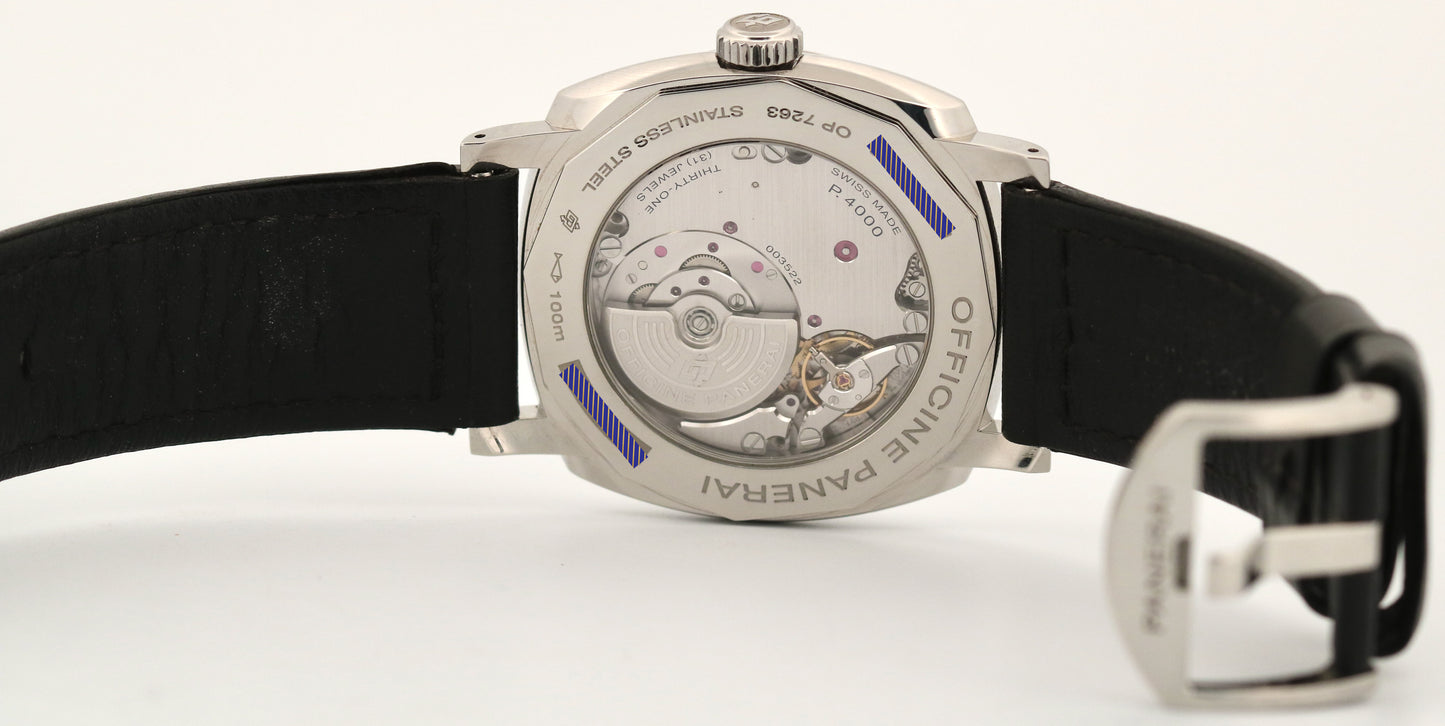 Panerai Radiomir PAM995 GREEN Black Leather 45mm Automatic Watch PAM00995 BOX