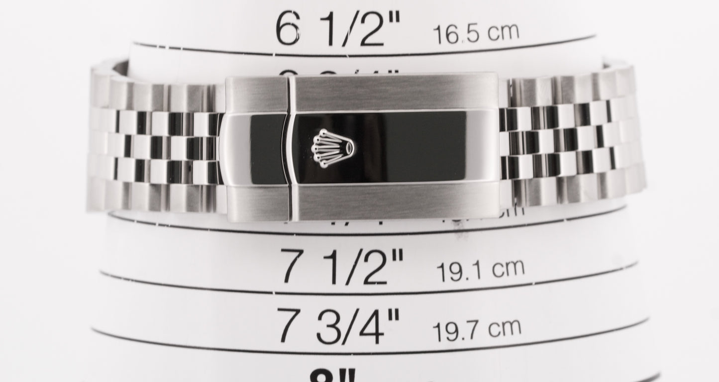 MINT 2023 PAPERS Rolex Sky-Dweller BLUE Steel 18K Gold 42mm JUBILEE 326934 BOX