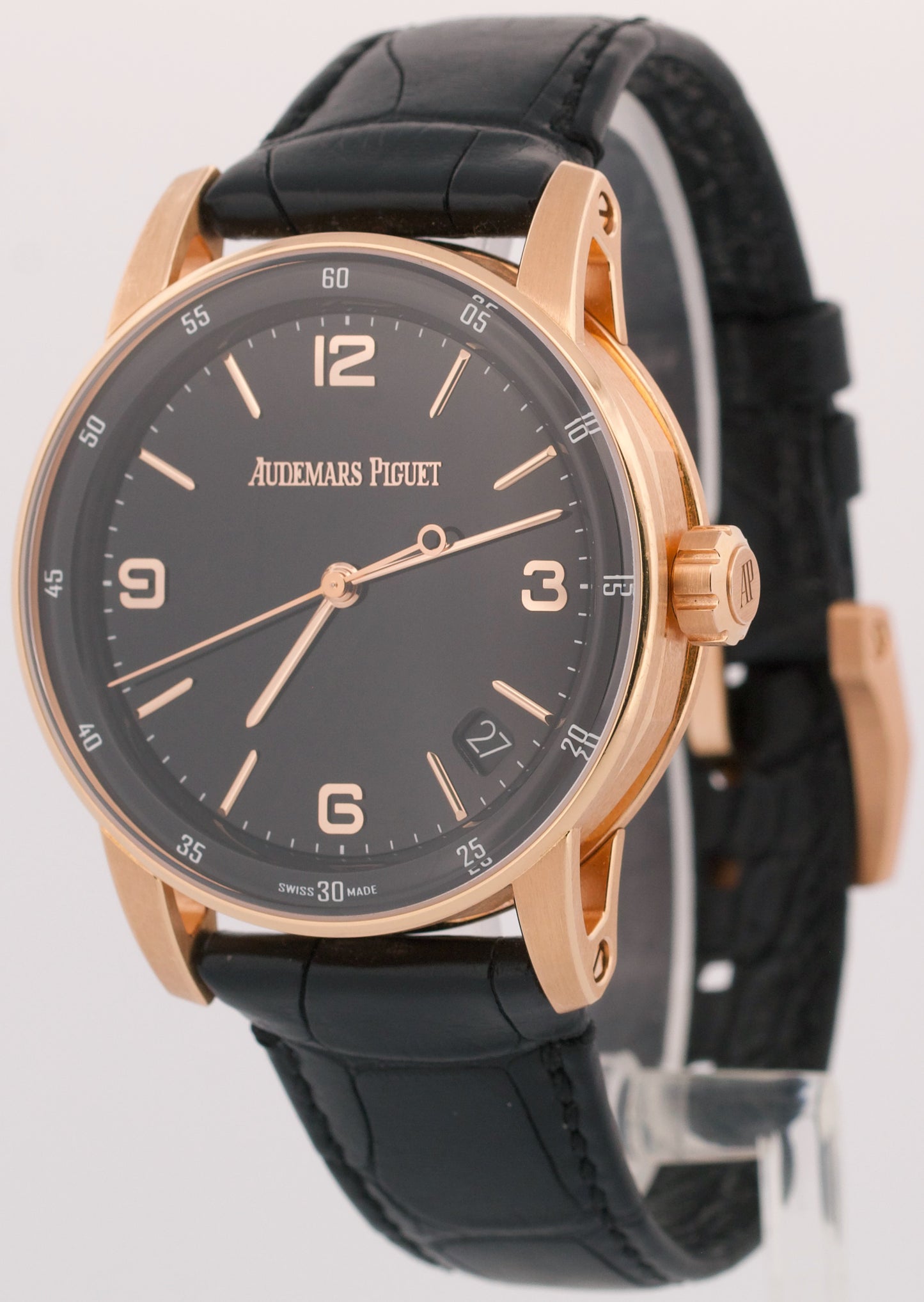 PAPERS Audemars Piguet Code 11.59 BLACK 18K Gold 41mm 15210OR.OO.A002KB.01 BOX