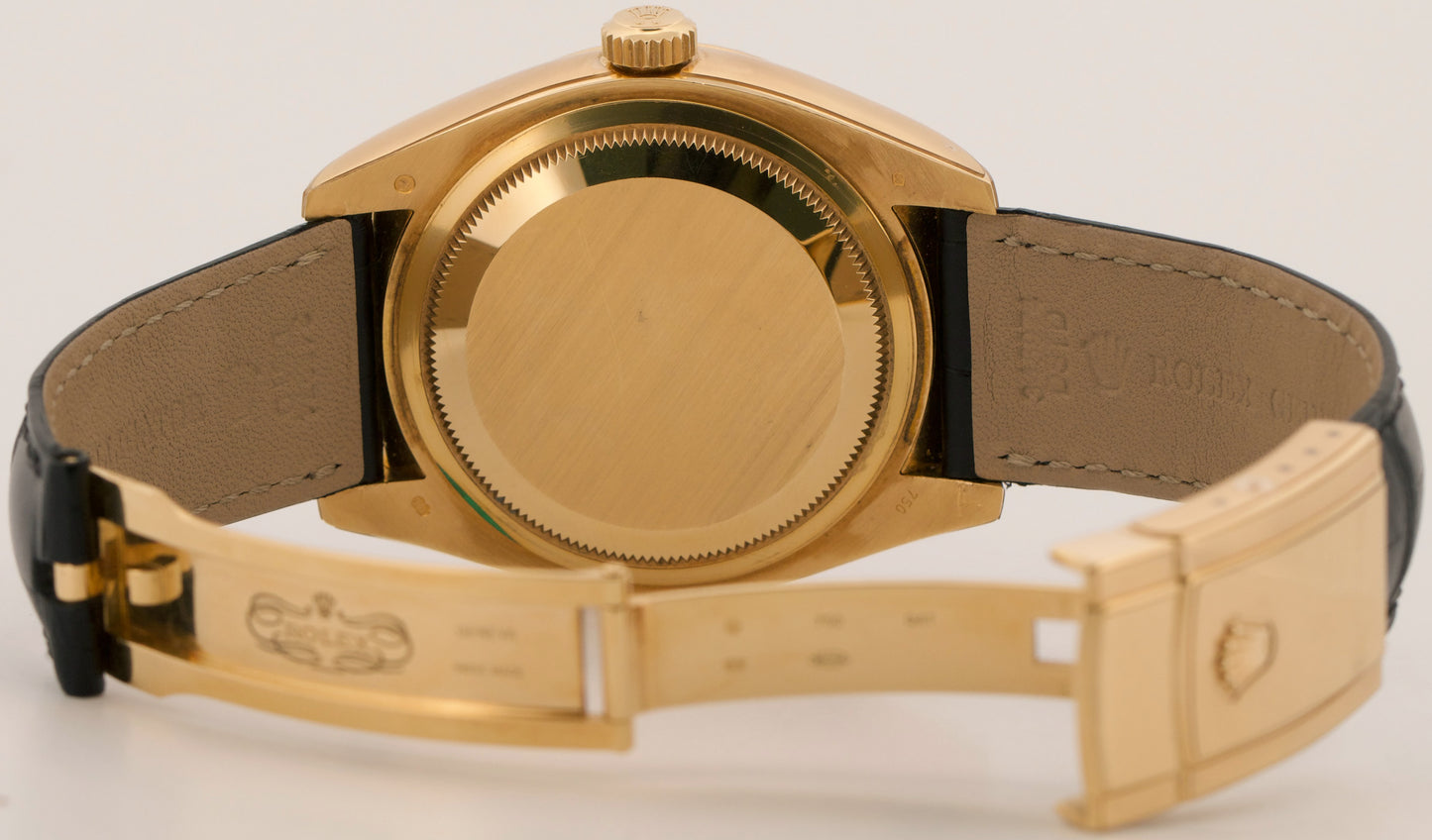 Rolex Sky-Dweller SILVER ROMAN 18K Yellow Gold Fluted 42mm LEATHER 326138 Watch