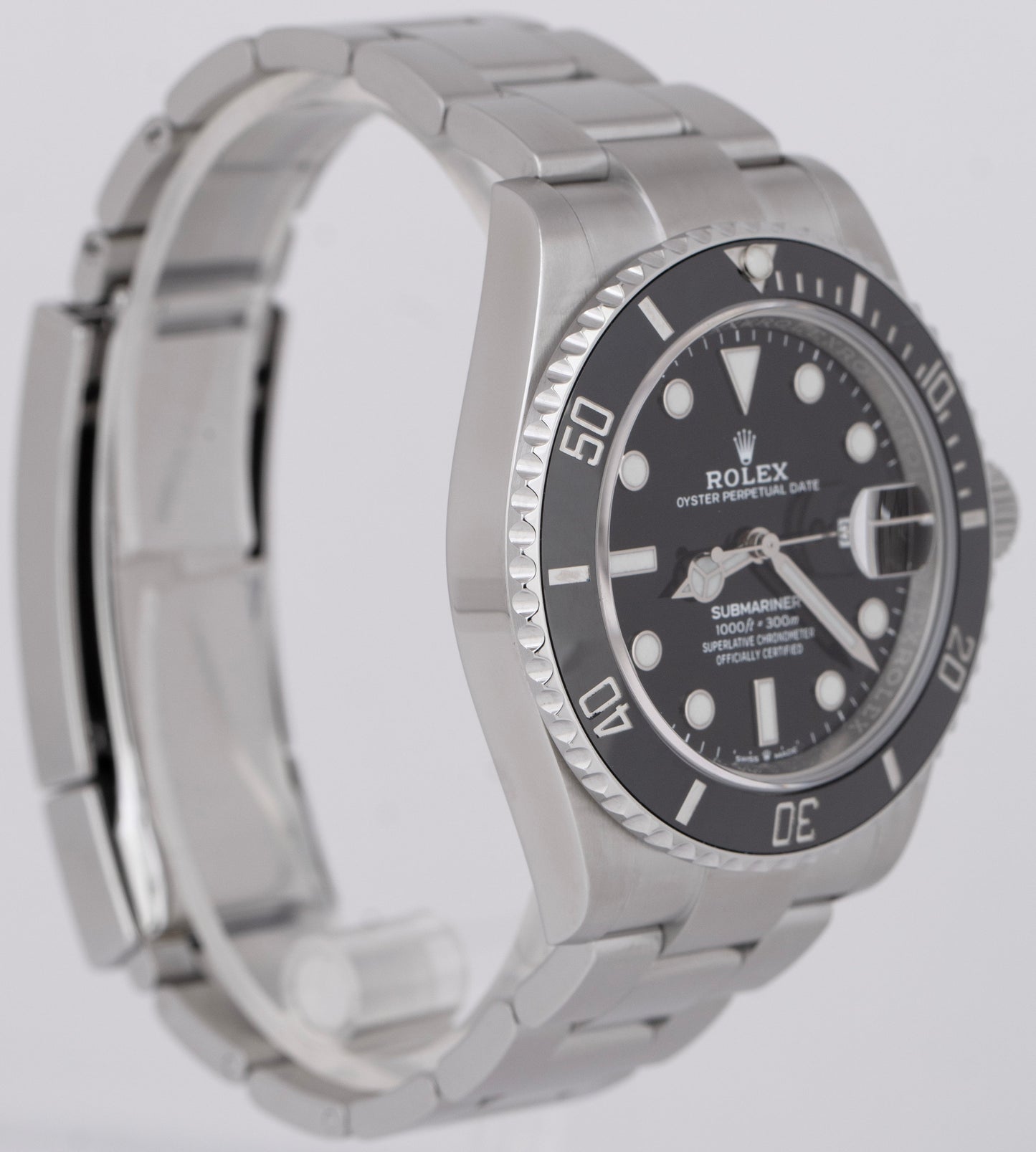 2023 NEW PAPERS Rolex Submariner 41mm Date Black Ceramic Watch 126610 LN B+P