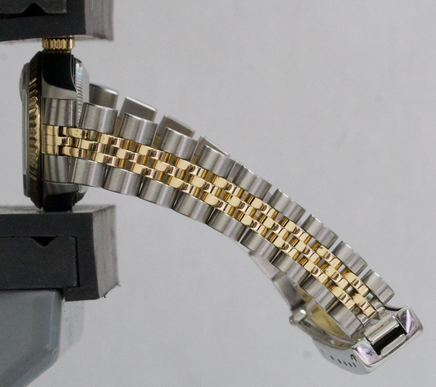2003 Ladies Rolex DateJust MOP DIAMOND 18K Gold Steel 26mm JUBILEE Watch 79173