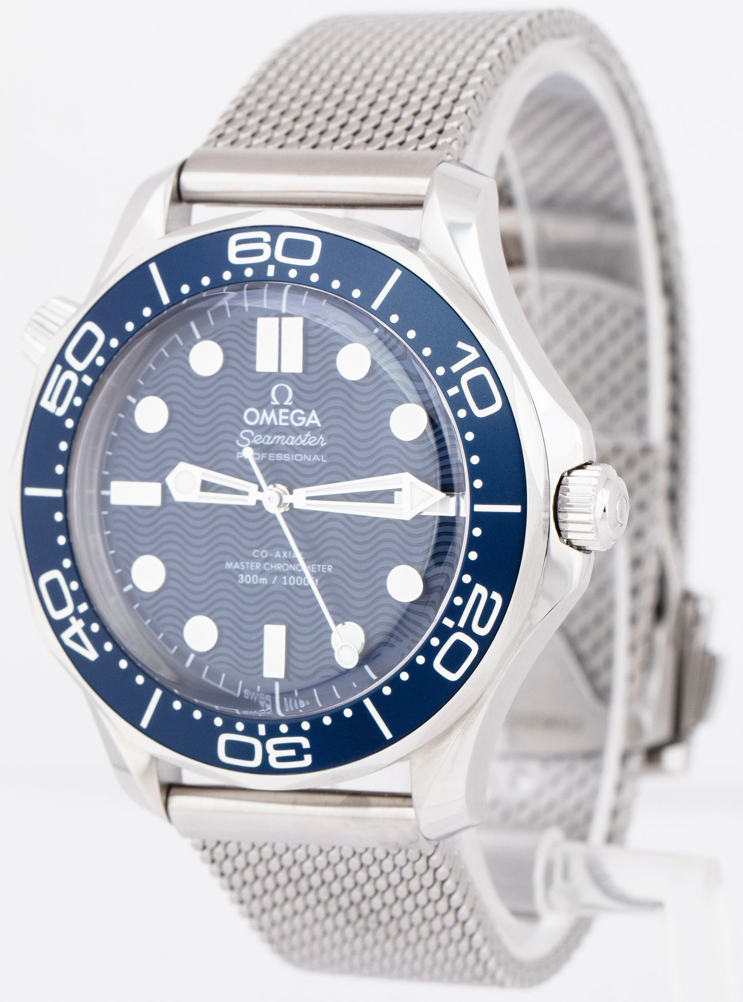 2024 PAPERS Omega Seamaster James Bond 60th Anniversary 210.30.42.20.03.002 BOX